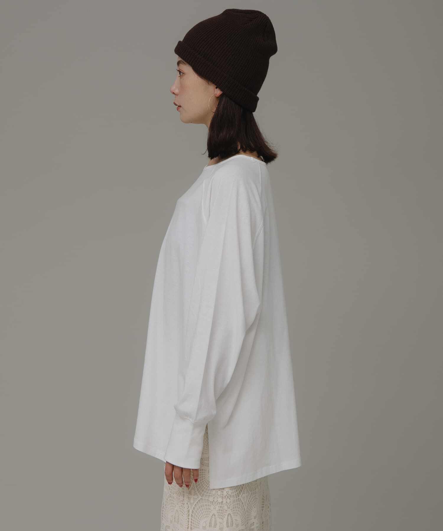 Sonny Label 「チュニックロングTシャツ」|Tシャツ・カットソー|