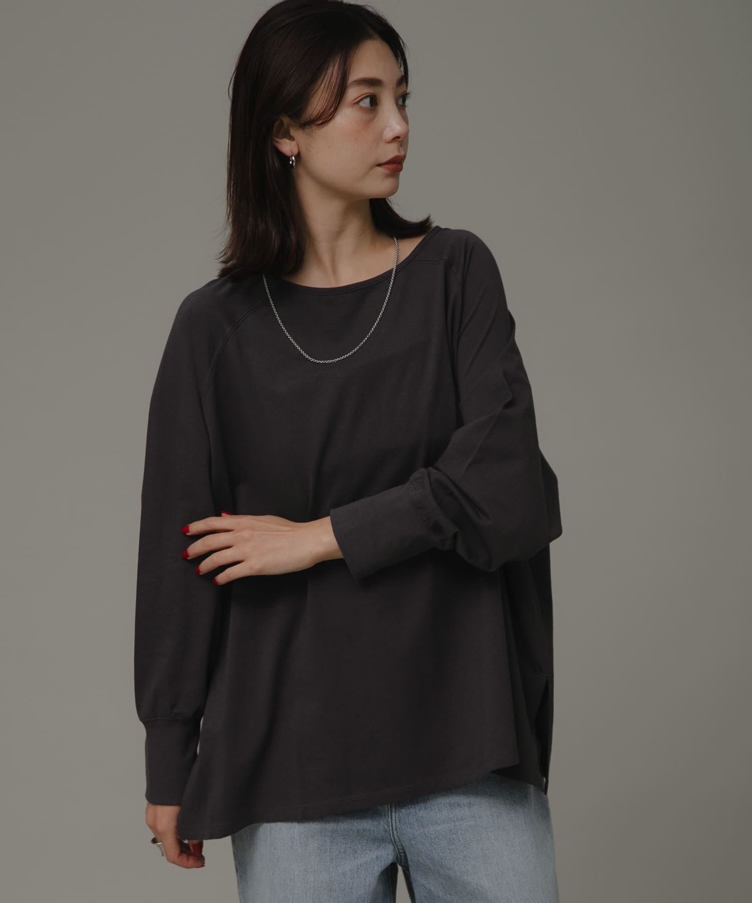 Sonny Label 「チュニックロングTシャツ」|Tシャツ・カットソー|