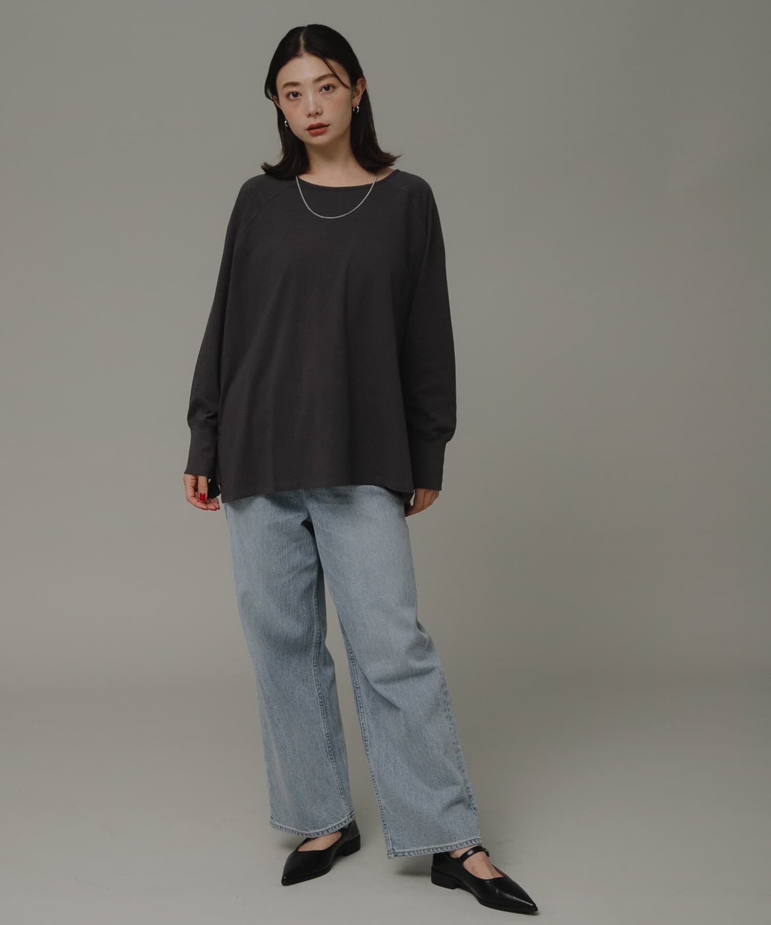 Sonny Label 「チュニックロングTシャツ」|Tシャツ・カットソー|