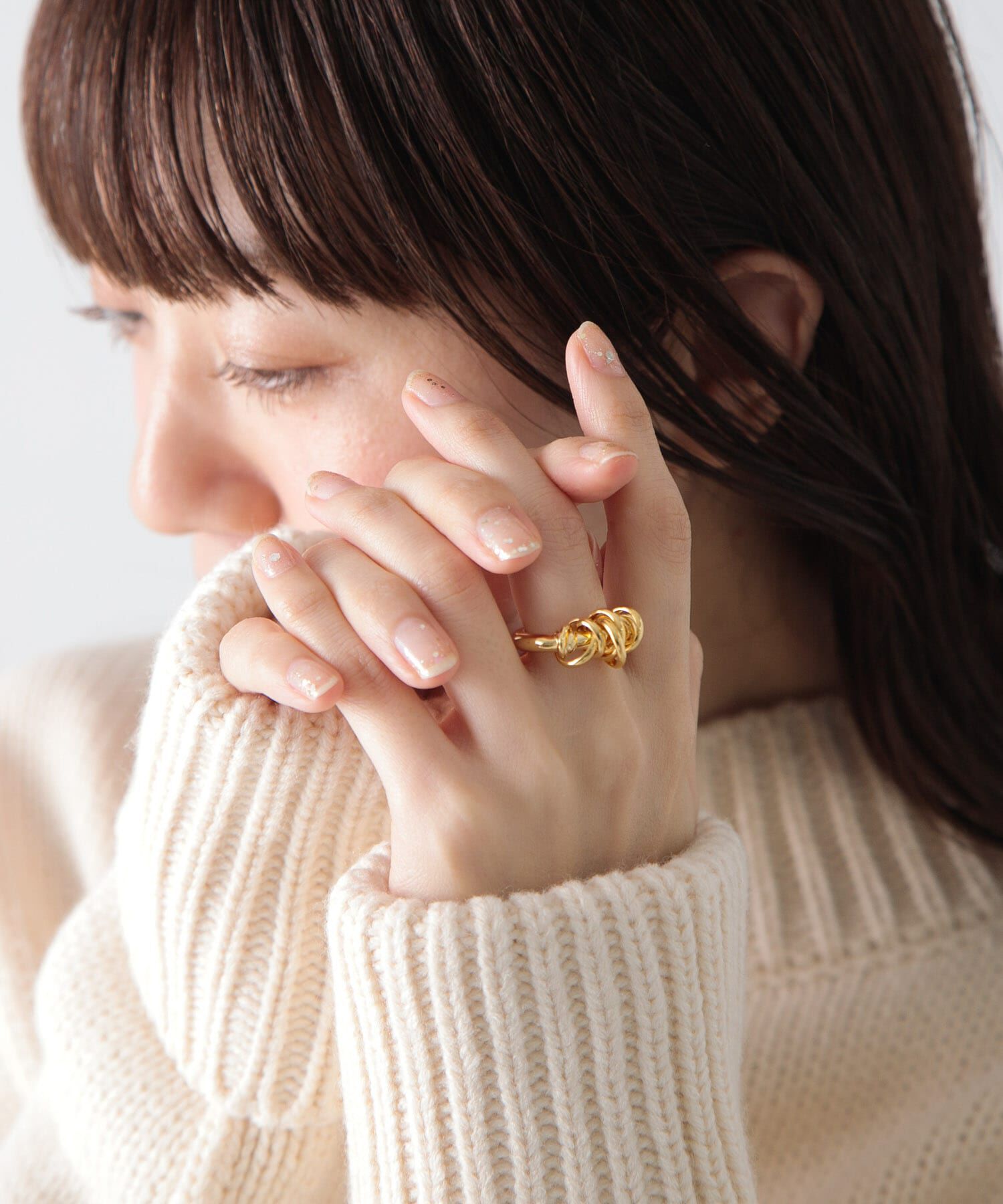 Sonny Label 「Lapuis　Coil Around リング」|リング|ゴールド