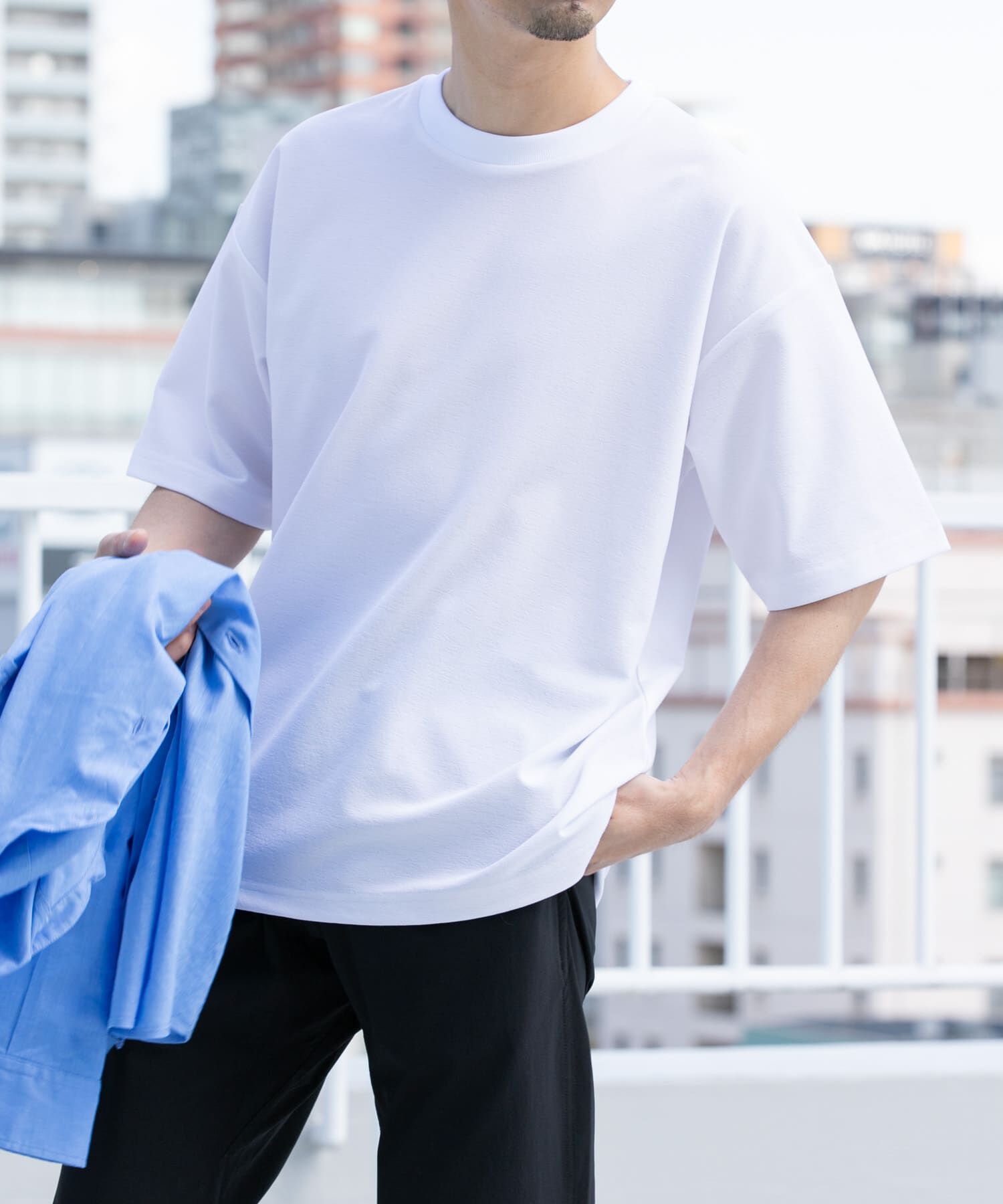 URBAN RESEARCH ROSSO「『セットアップ対応/XLサイズあり』コンフォータブルドライプルオーバー」|Tシャツ・カットソー|