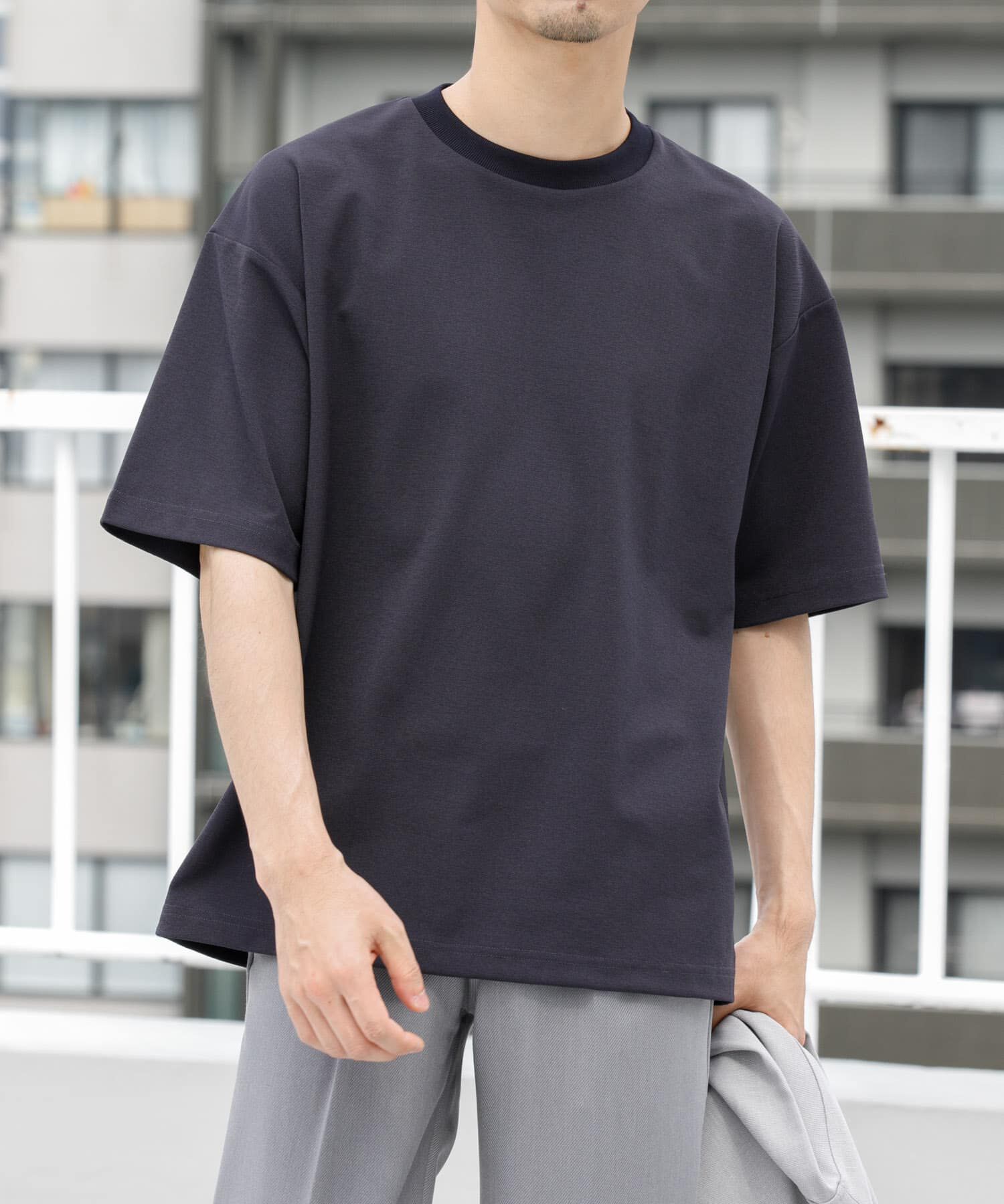 URBAN RESEARCH ROSSO「『セットアップ対応/XLサイズあり』コンフォータブルドライプルオーバー」|Tシャツ・カットソー|