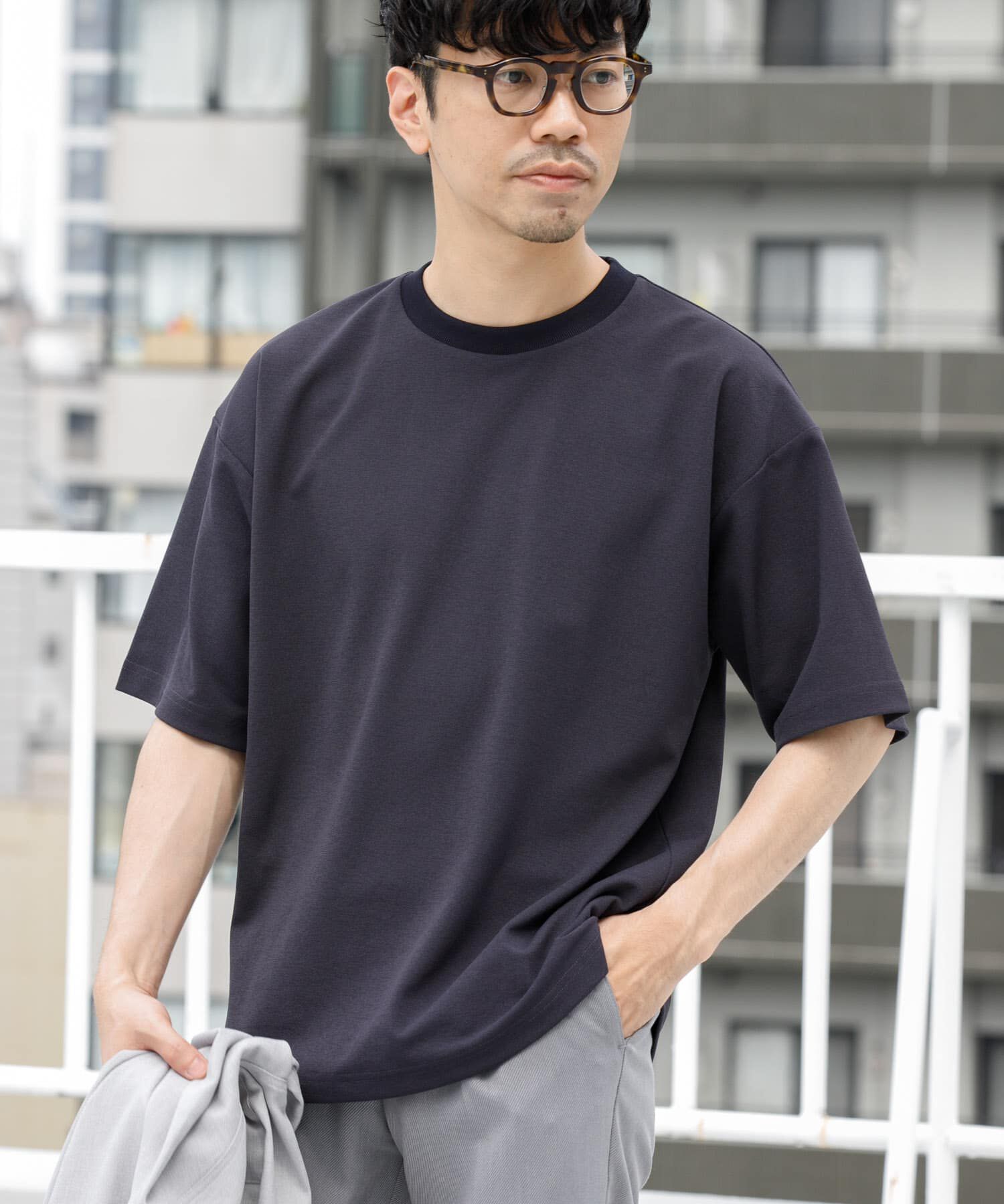 URBAN RESEARCH ROSSO「『セットアップ対応/XLサイズあり』コンフォータブルドライプルオーバー」|Tシャツ・カットソー|