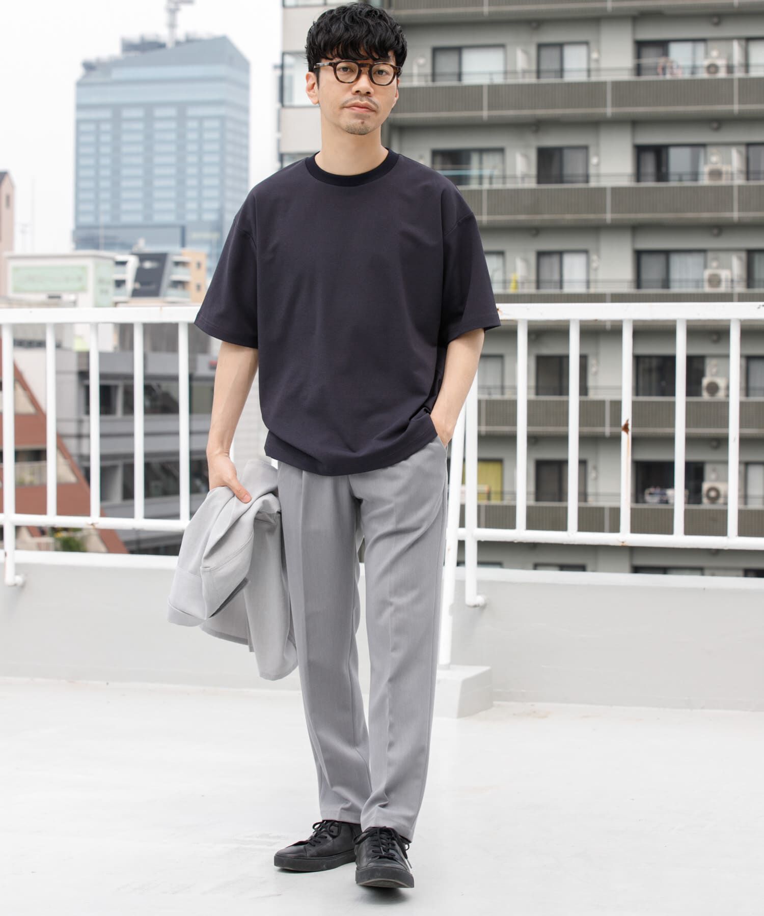 URBAN RESEARCH ROSSO「『セットアップ対応/XLサイズあり』コンフォータブルドライプルオーバー」|Tシャツ・カットソー|
