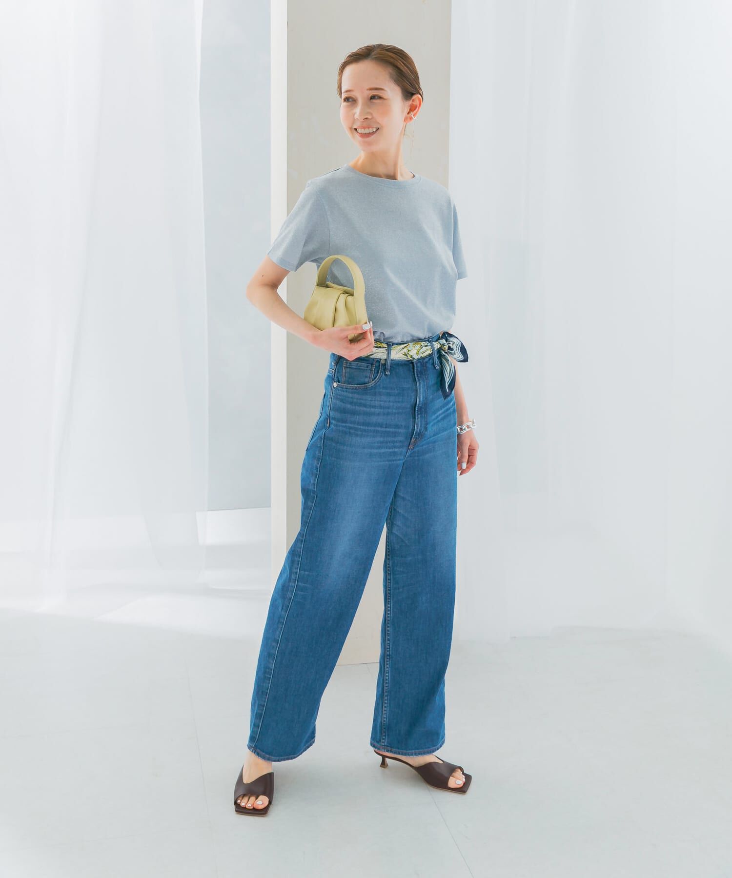 URBAN RESEARCH ROSSO「ラメカットソー」|Tシャツ・カットソー|