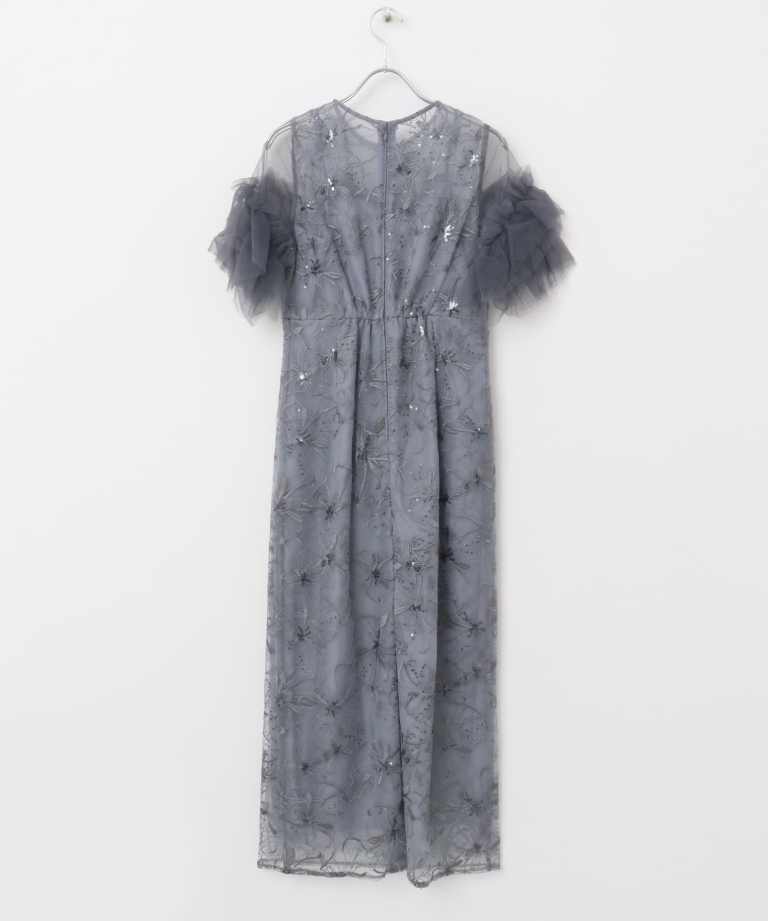 URBAN RESEARCH ROSSO「スパンコールレース刺繍ドレス」|ワンピース|