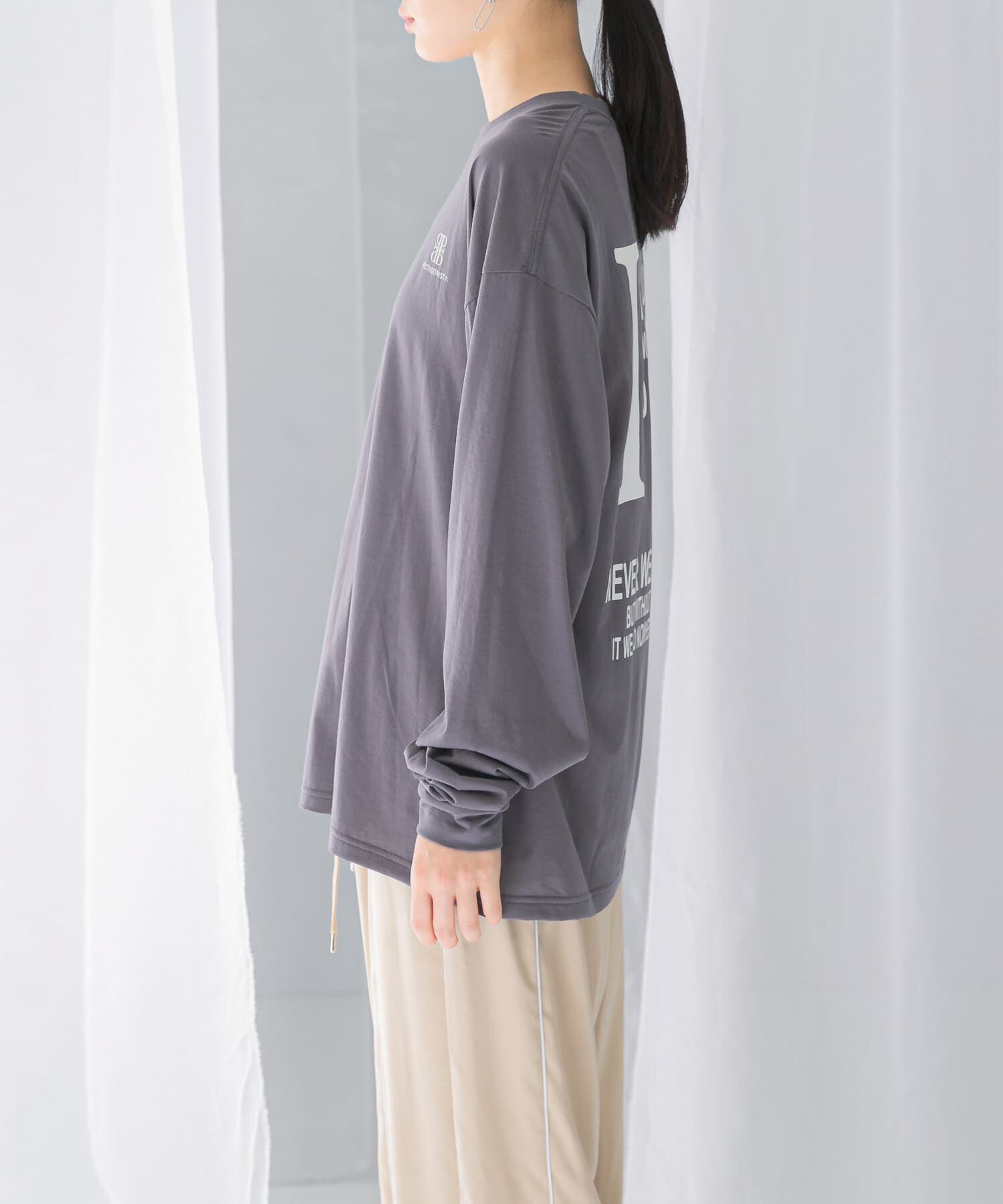 URBAN RESEARCH ROSSO「PROTAGONISTA　Forlikeever Long T-shirts」|Tシャツ・カットソー|