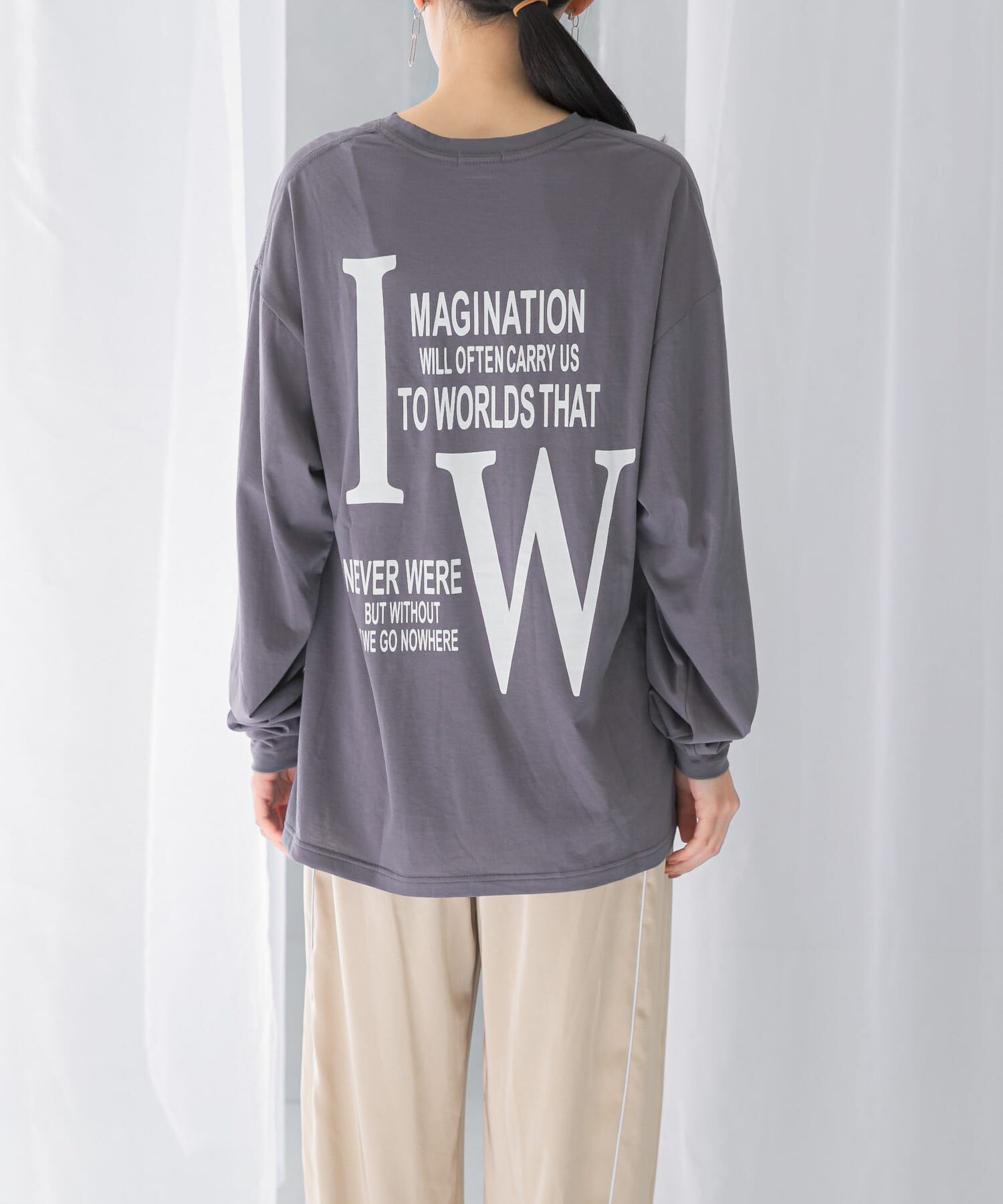 URBAN RESEARCH ROSSO「PROTAGONISTA　Forlikeever Long T-shirts」|Tシャツ・カットソー|