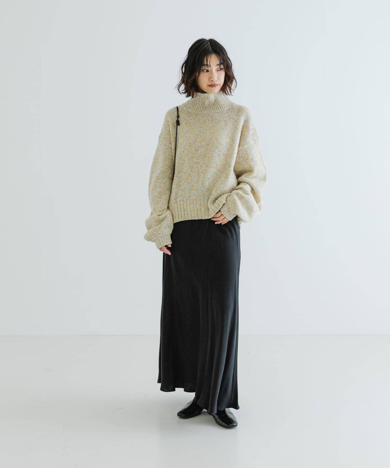 URBAN RESEARCH「『MADE IN JAPAN』スクエアトゥローヒールショートブーツ」|ショートブーツ|