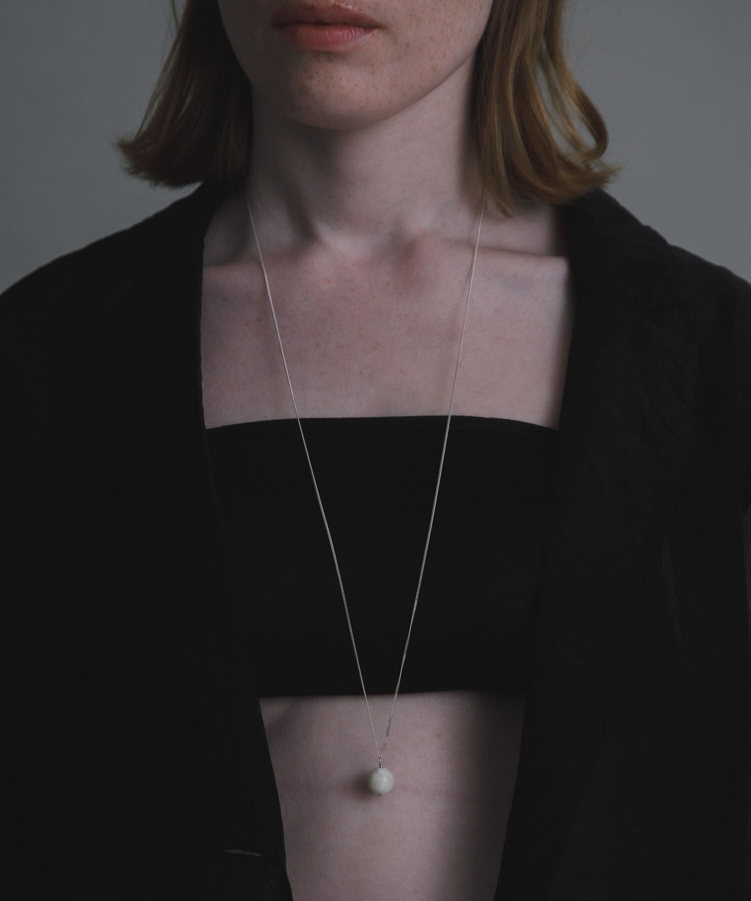 URBAN RESEARCH「decor『デコール』　Gemstone Longnecklace」|ネックレス|ホワイト系その他