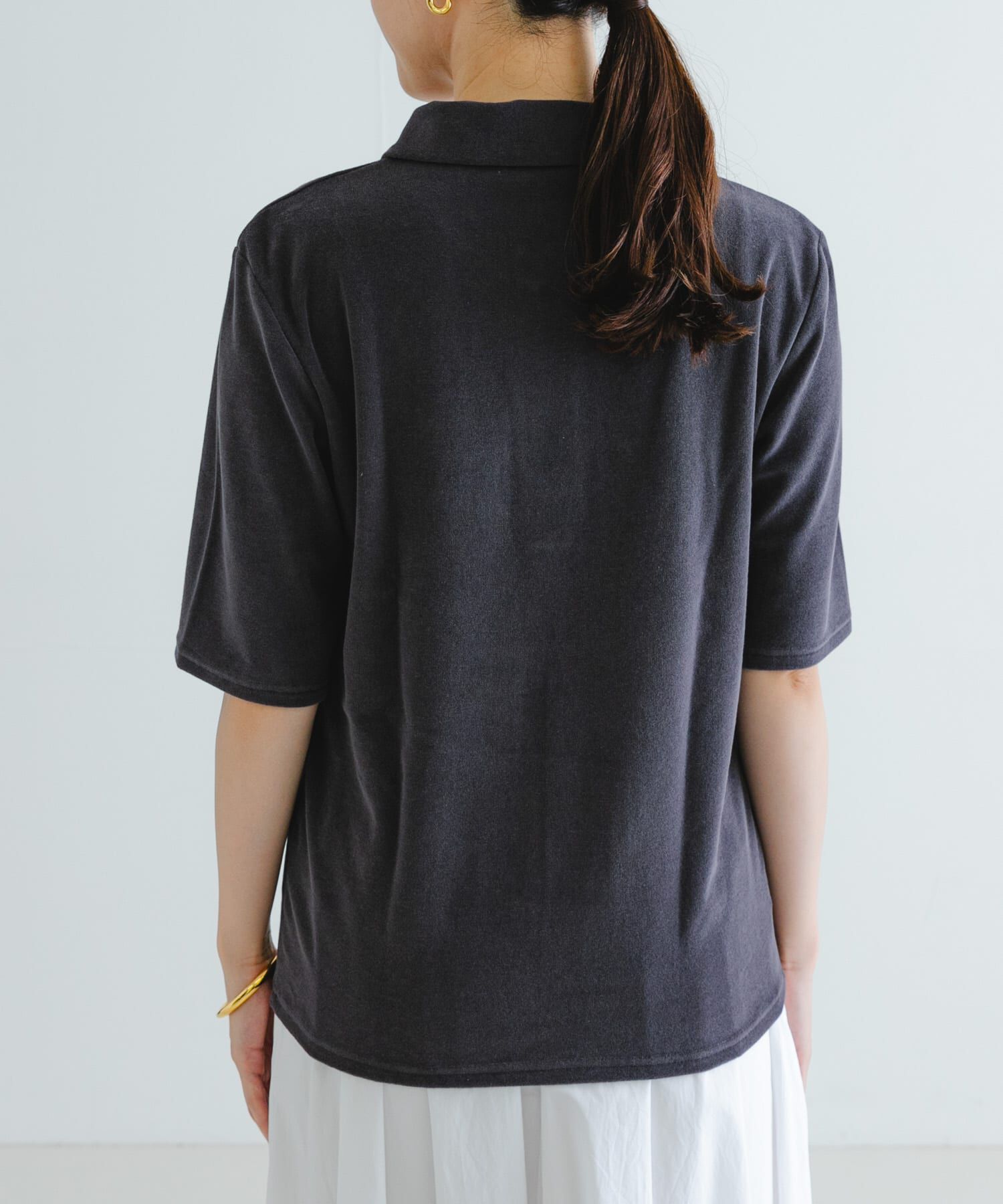 URBAN RESEARCH「パイルポロ衿カットソー」|Tシャツ・カットソー|