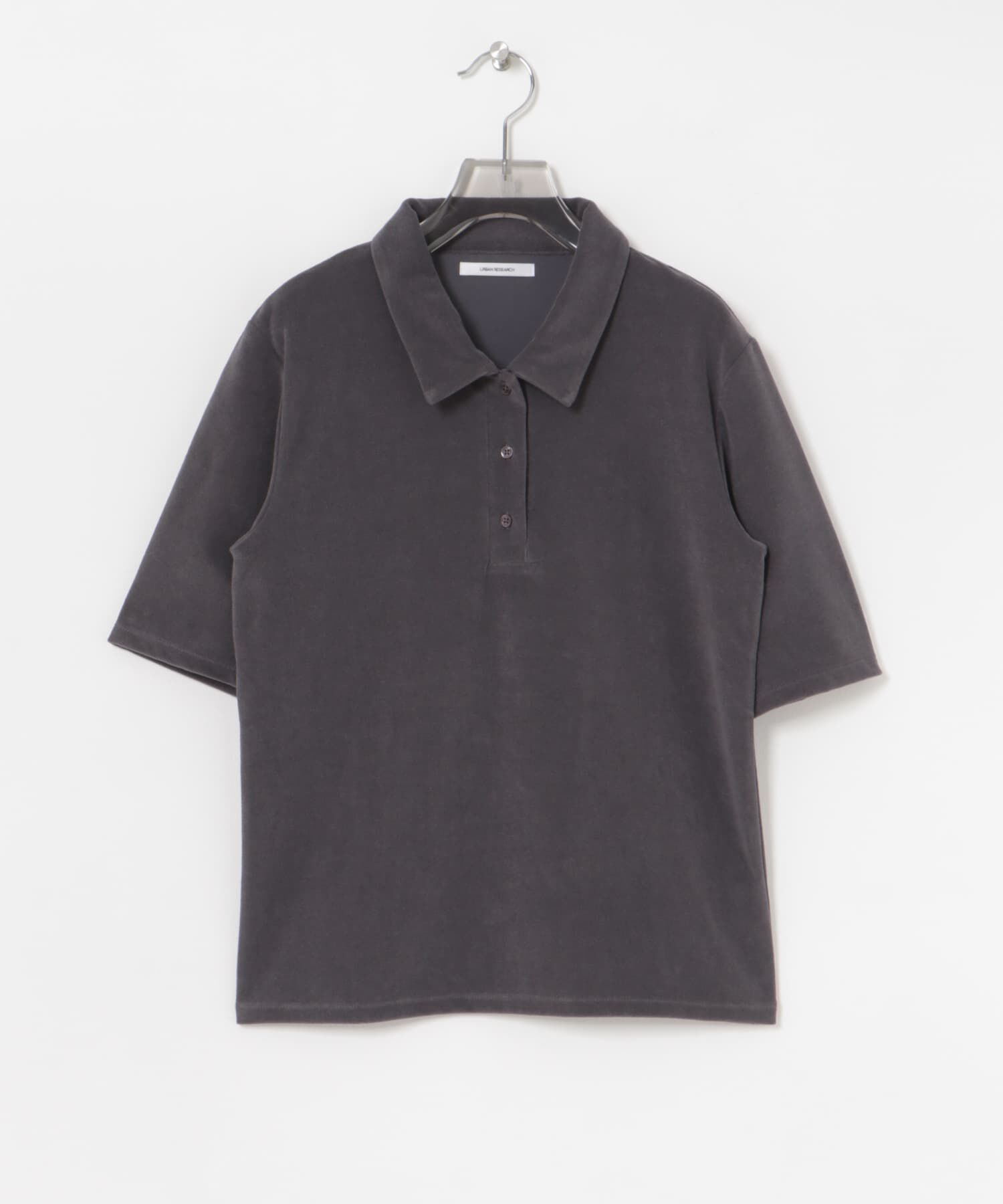 URBAN RESEARCH「パイルポロ衿カットソー」|Tシャツ・カットソー|