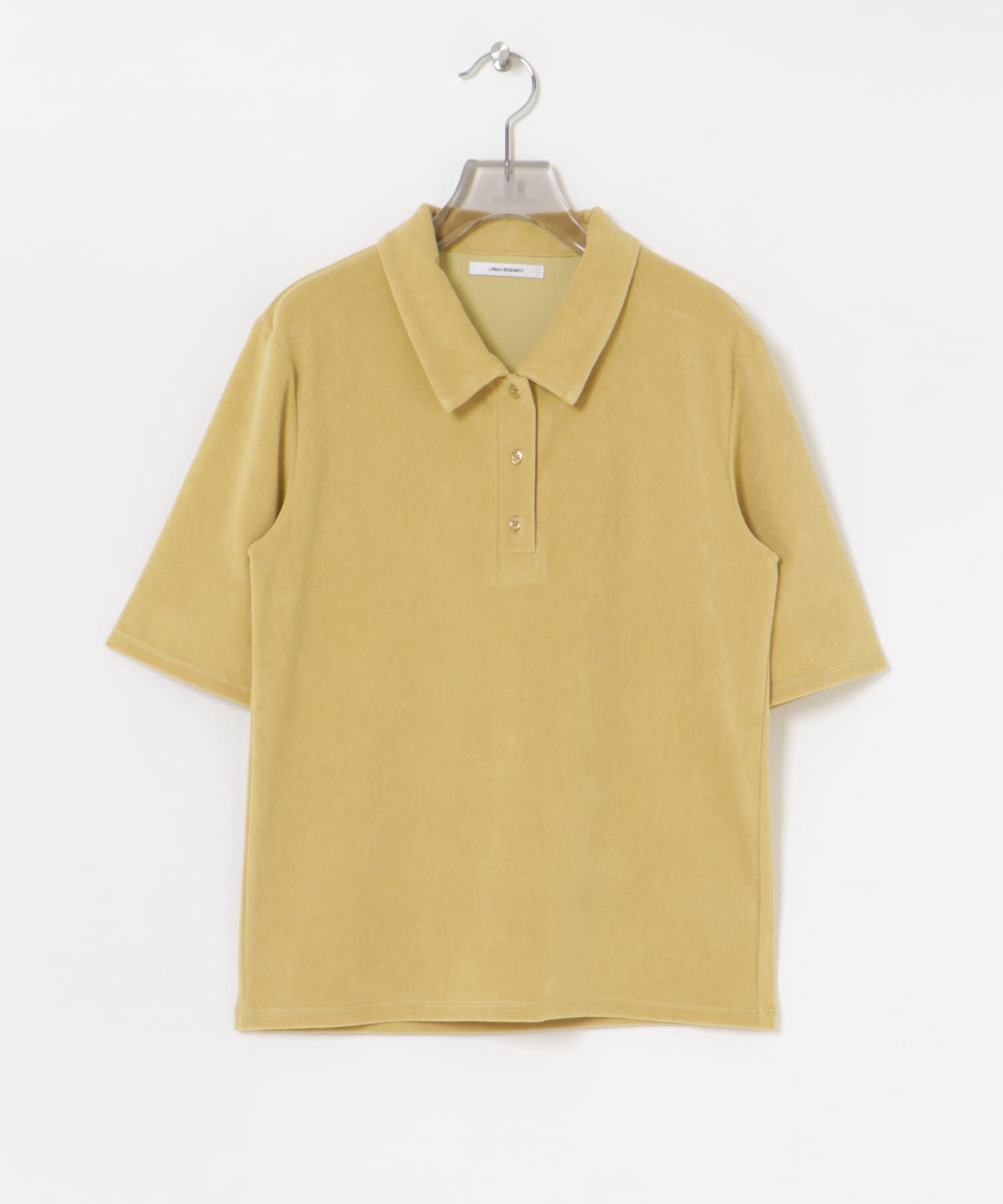 URBAN RESEARCH「パイルポロ衿カットソー」|Tシャツ・カットソー|