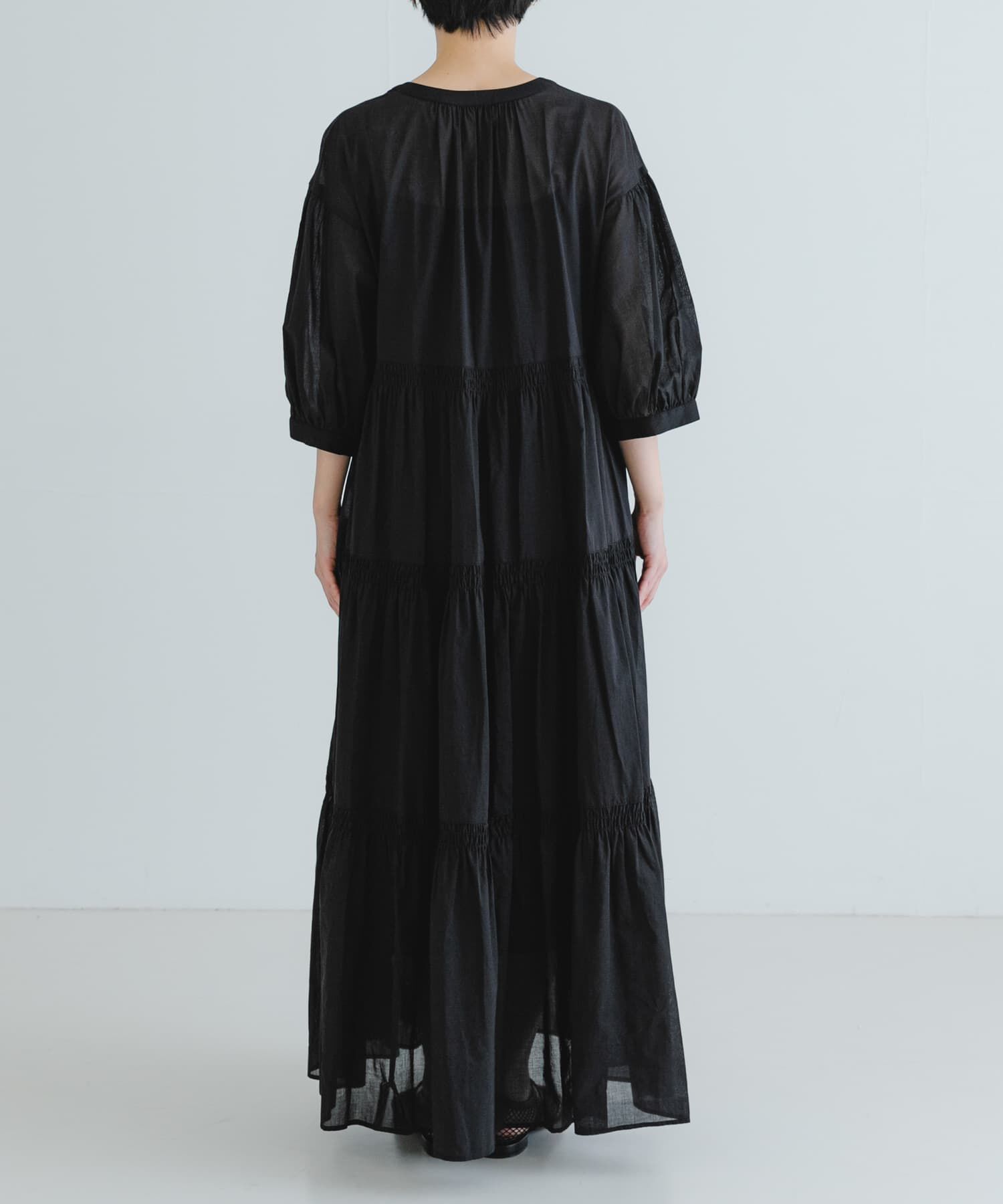 URBAN RESEARCH「コットンボイルティアードワンピース」|ワンピース|