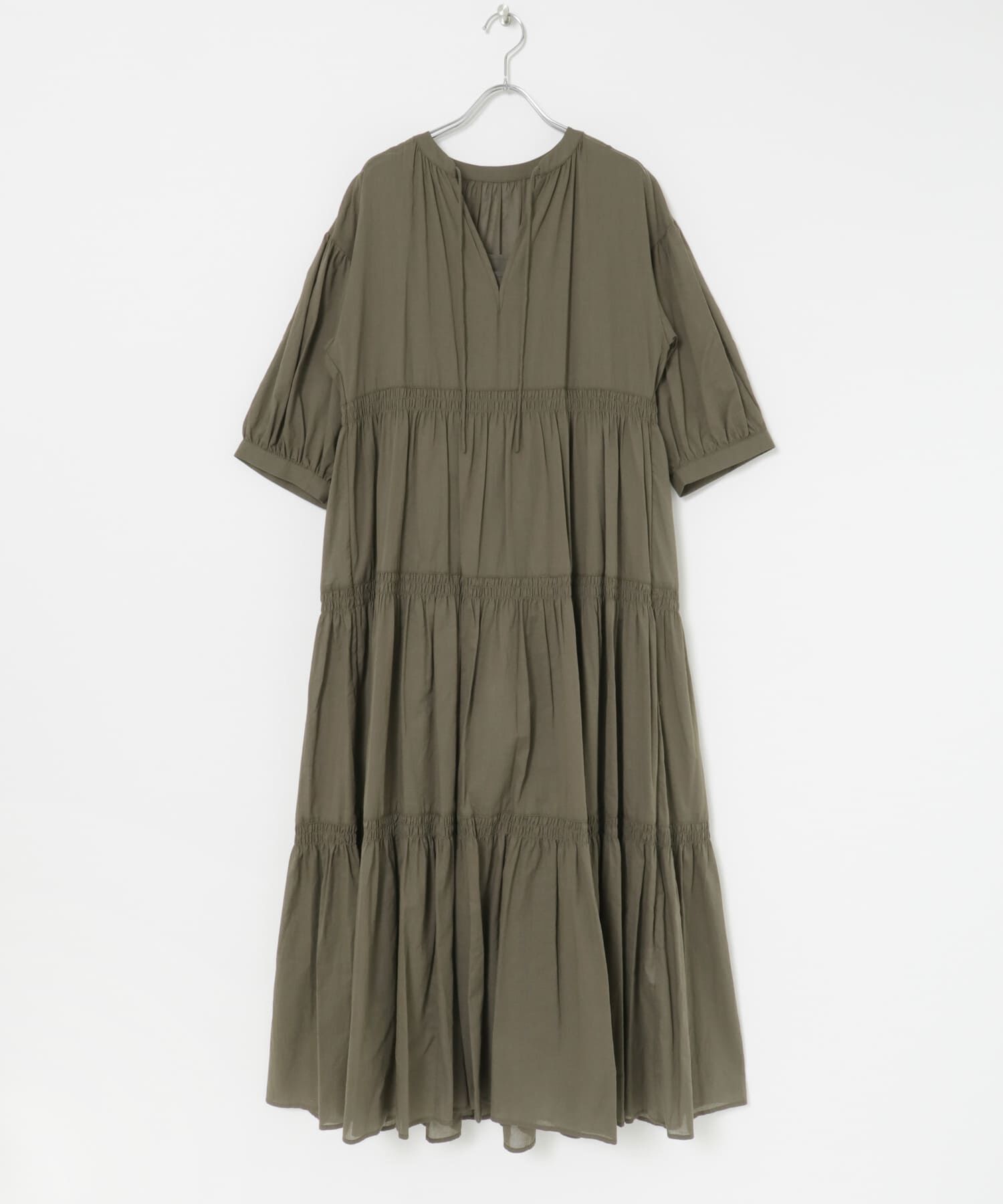 URBAN RESEARCH「コットンボイルティアードワンピース」|ワンピース|