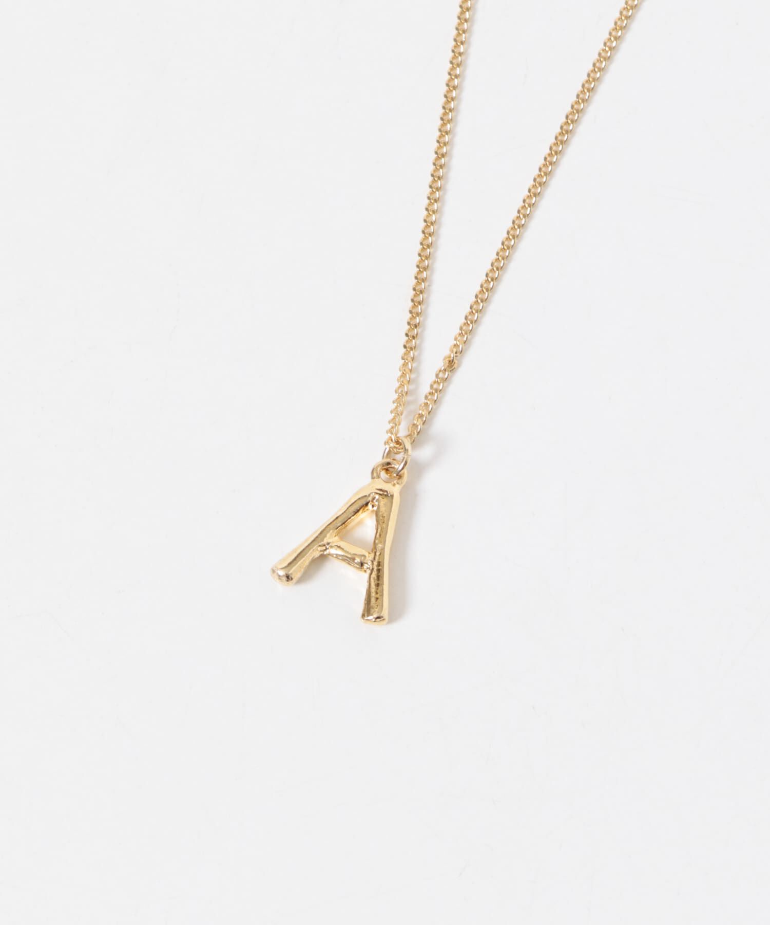 SMELLY「イニシャルワントップネックレス」|ネックレス|