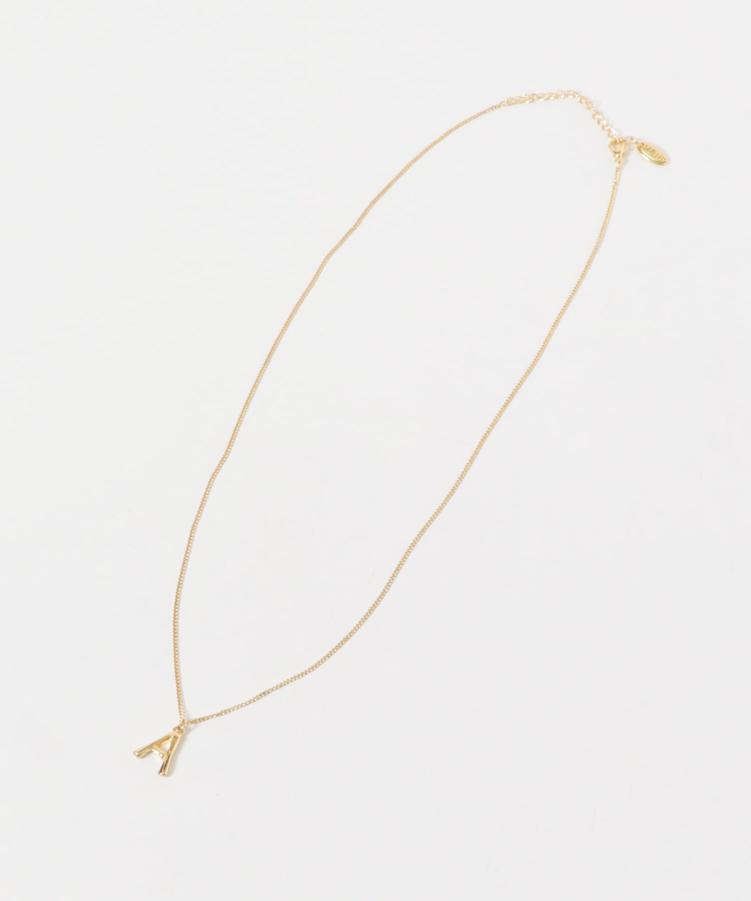 SMELLY「イニシャルワントップネックレス」|ネックレス|