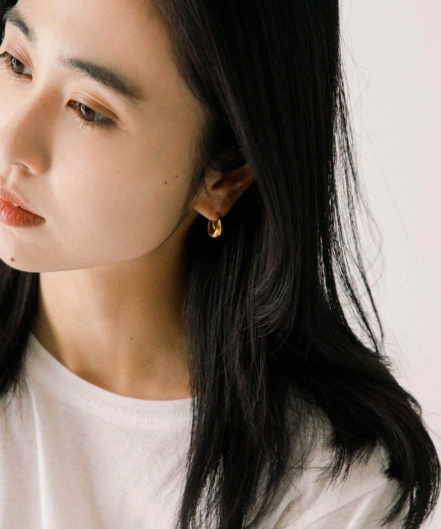URBAN RESEARCH「decor『デコール』　Plump Drop Pierce L GD」|ピアス|
