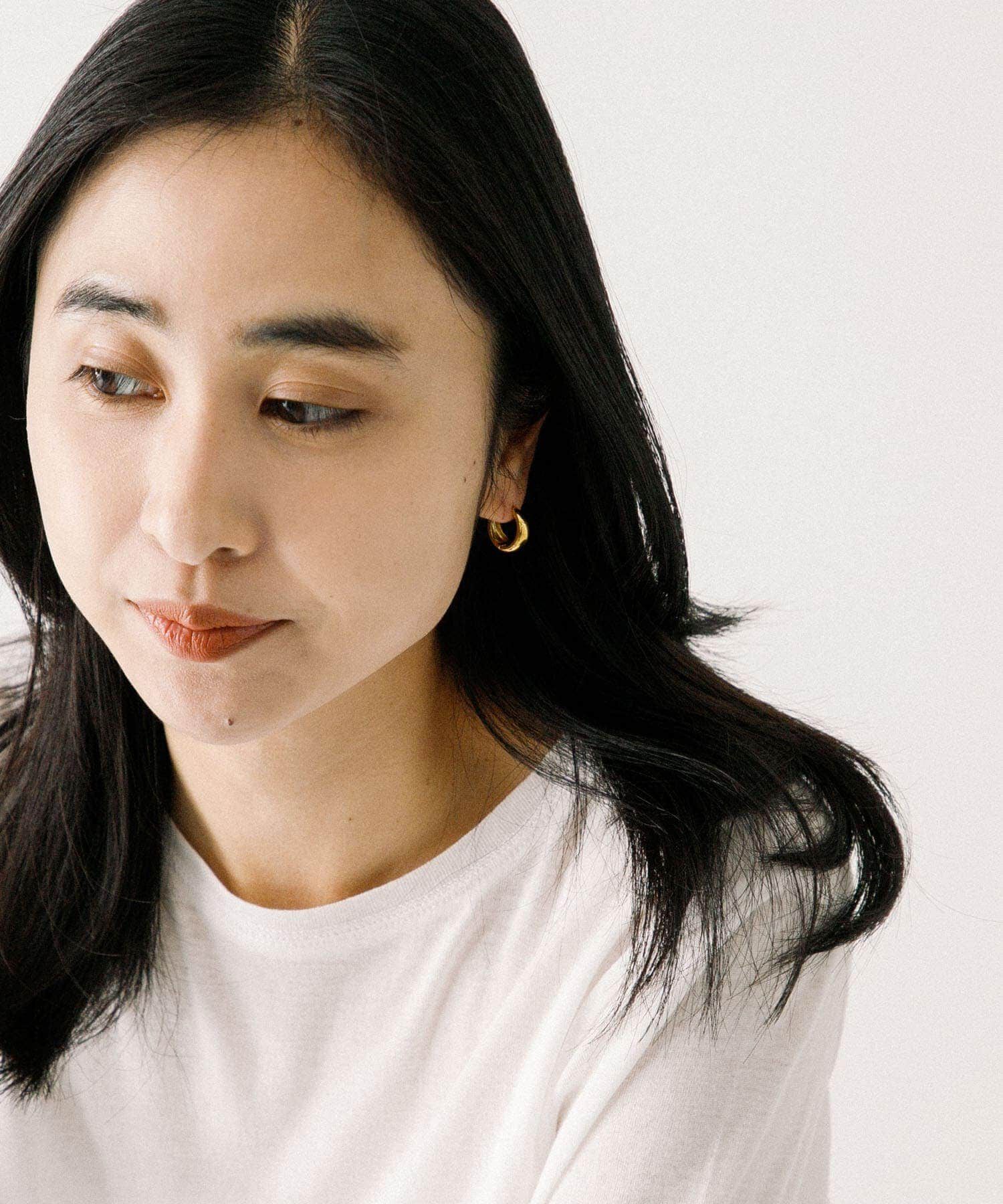 URBAN RESEARCH「decor『デコール』　Plump Drop Pierce L GD」|ピアス|