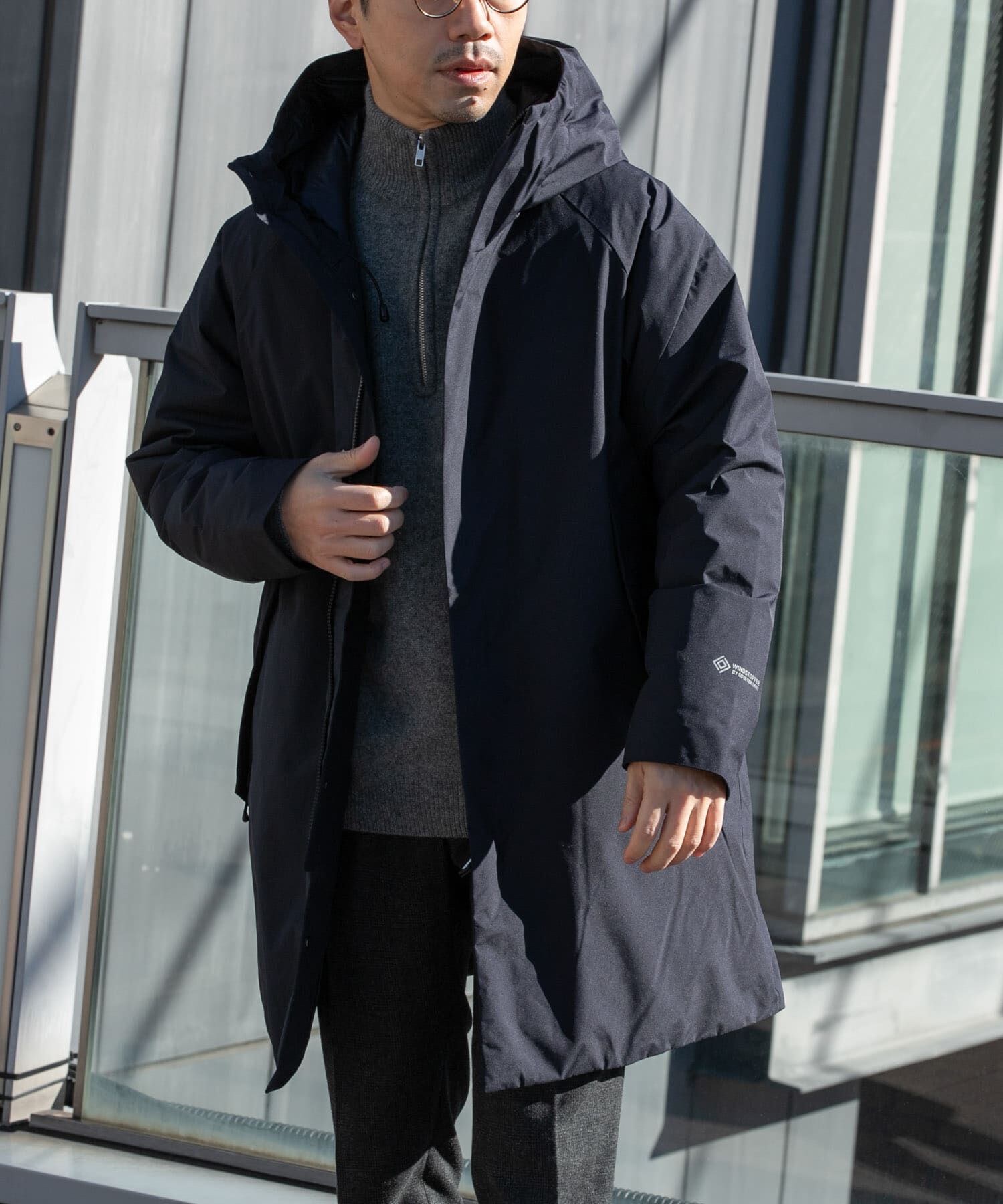 別注』+phenix WINDSTOPPER by GORE-TEX LABS ダウンコート（URBAN