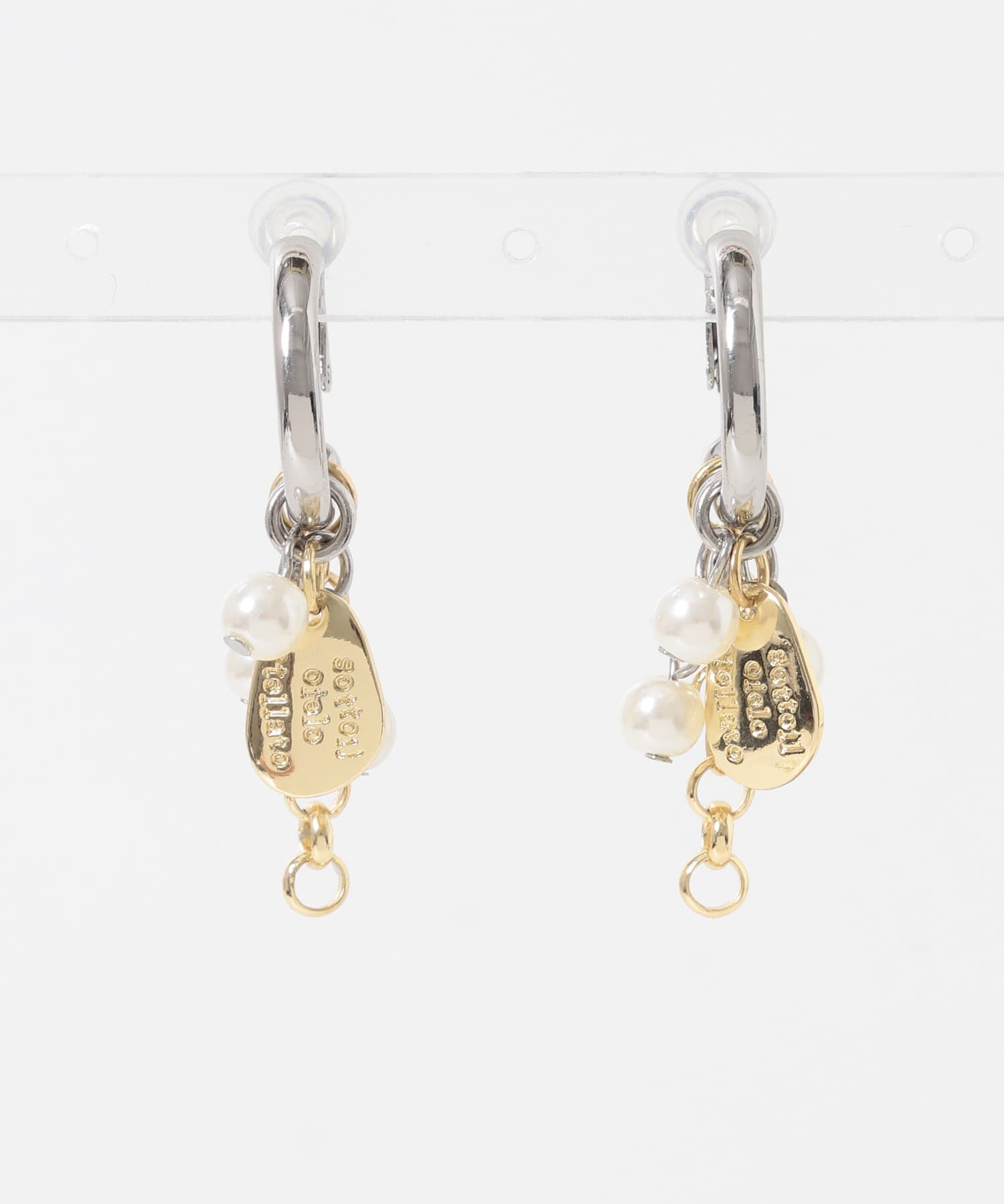 SMELLY「コインプレートチャームイヤリング」|イヤリング|