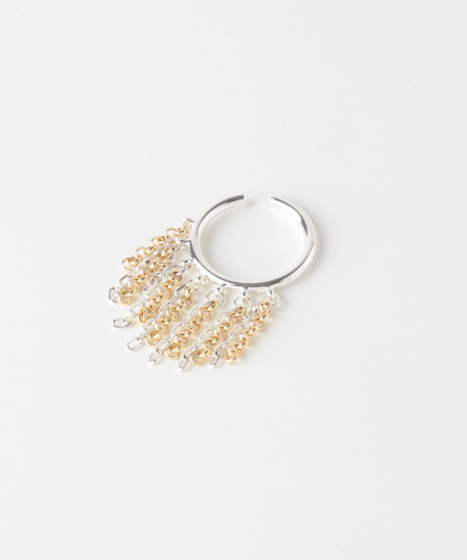 SMELLY「チェーン2WAYイヤカフ」|イヤリング|