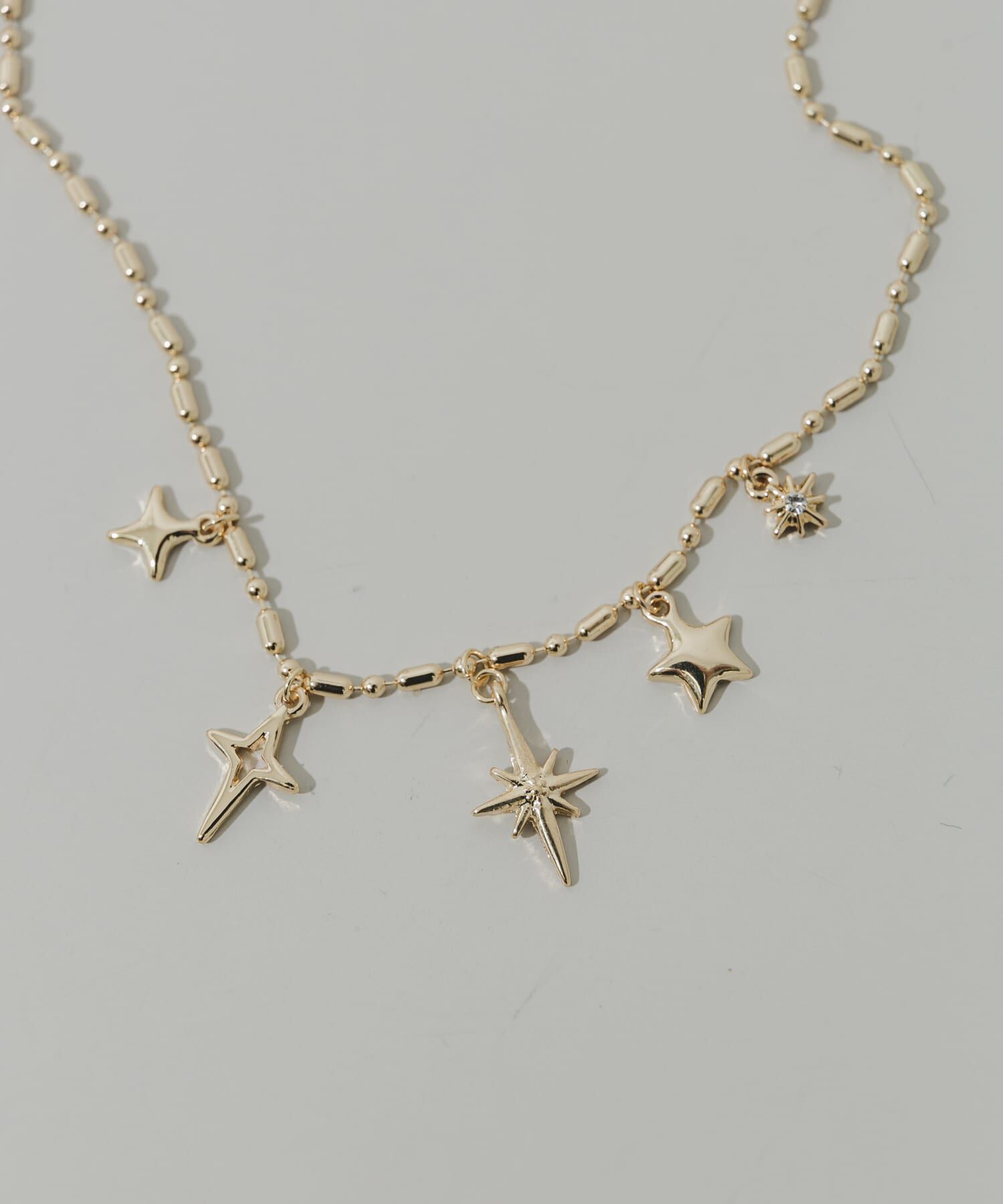 SMELLY「トゥインクルチャームネックレス」|ネックレス|