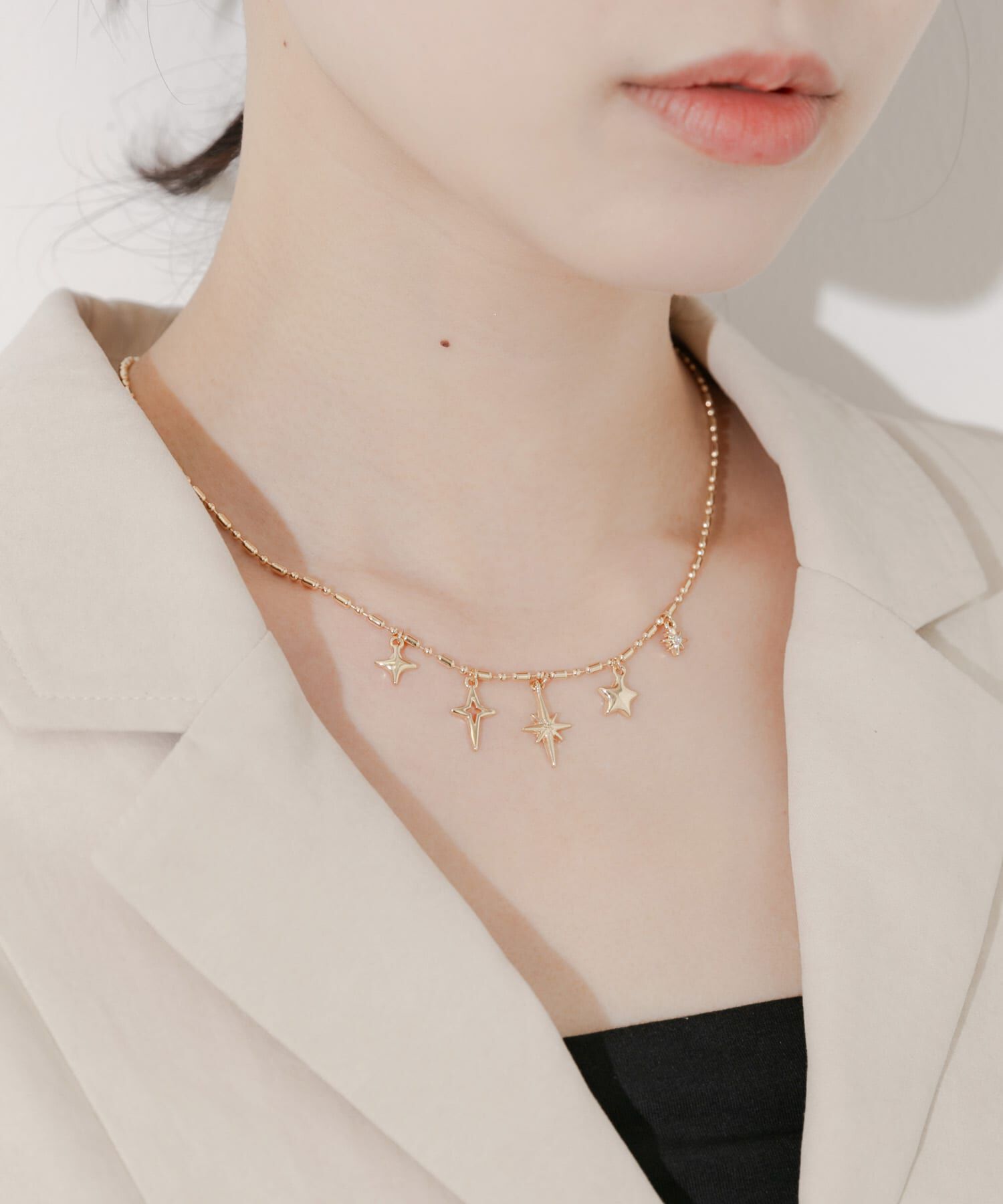 SMELLY「トゥインクルチャームネックレス」|ネックレス|