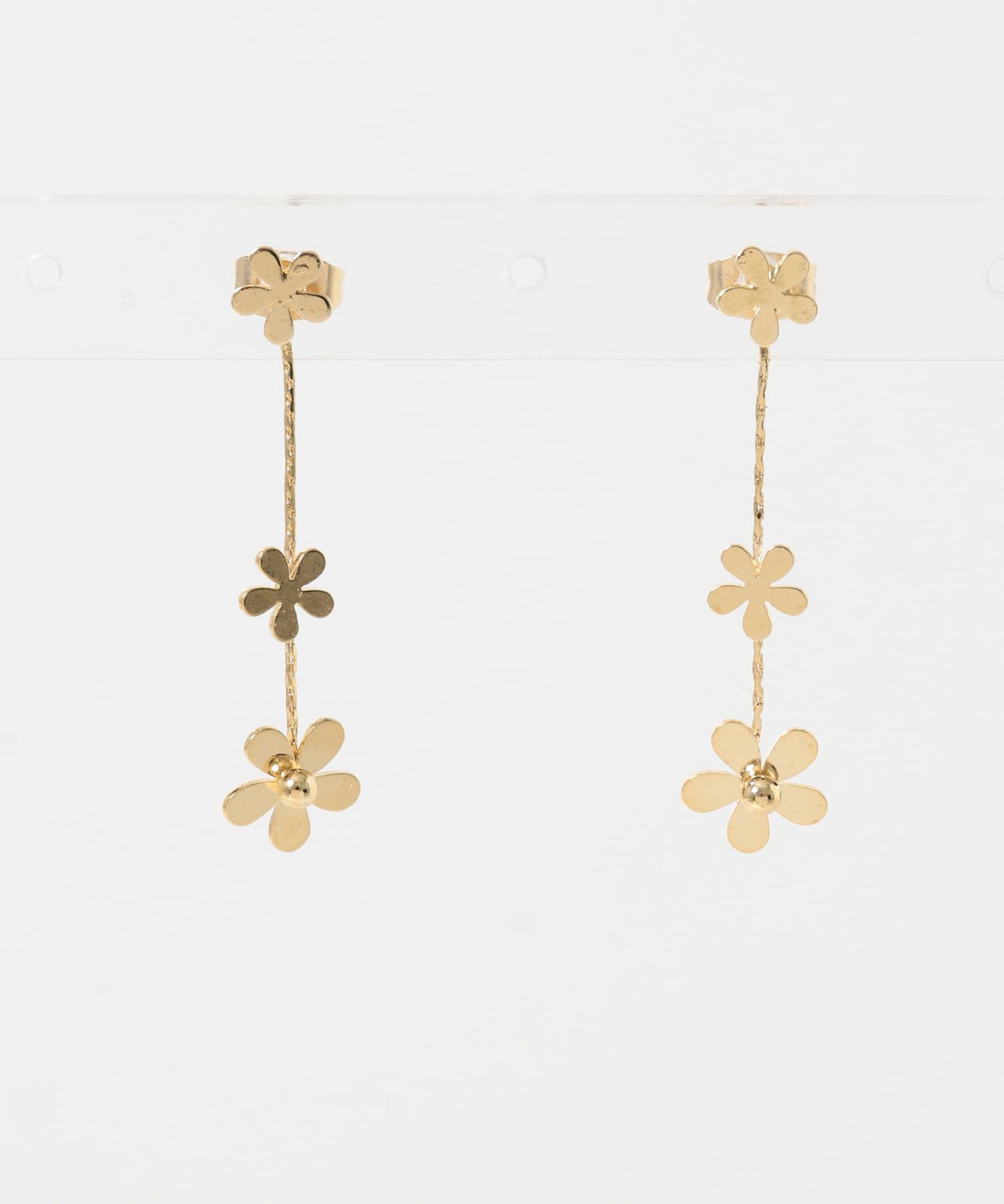 SMELLY「ミニフラワースウィングピアス」|ピアス|