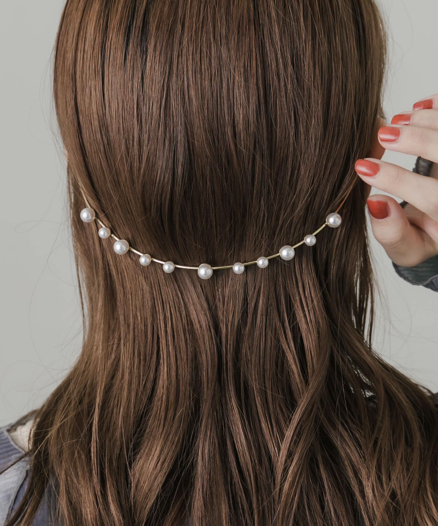 SMELLY「パールバックカチューシャ」|その他|