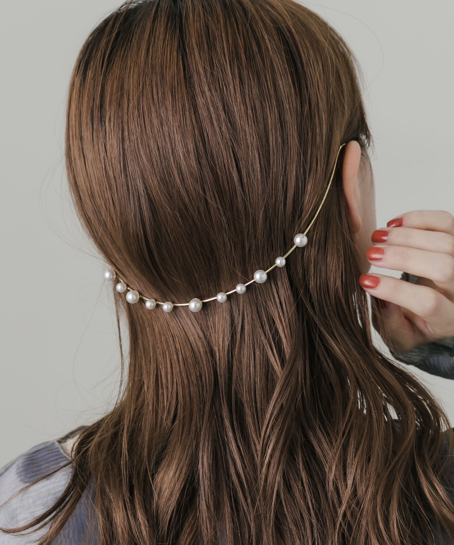 SMELLY「パールバックカチューシャ」|その他|