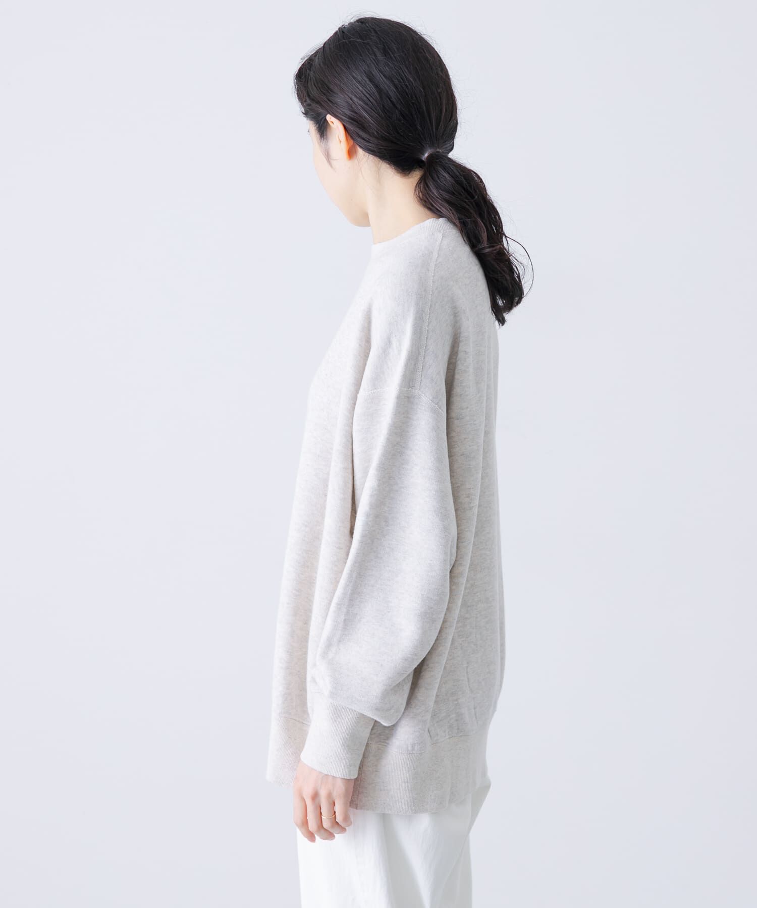 コットンリヨセルスウェットプルオーバー（かぐれ）｜ルミネの