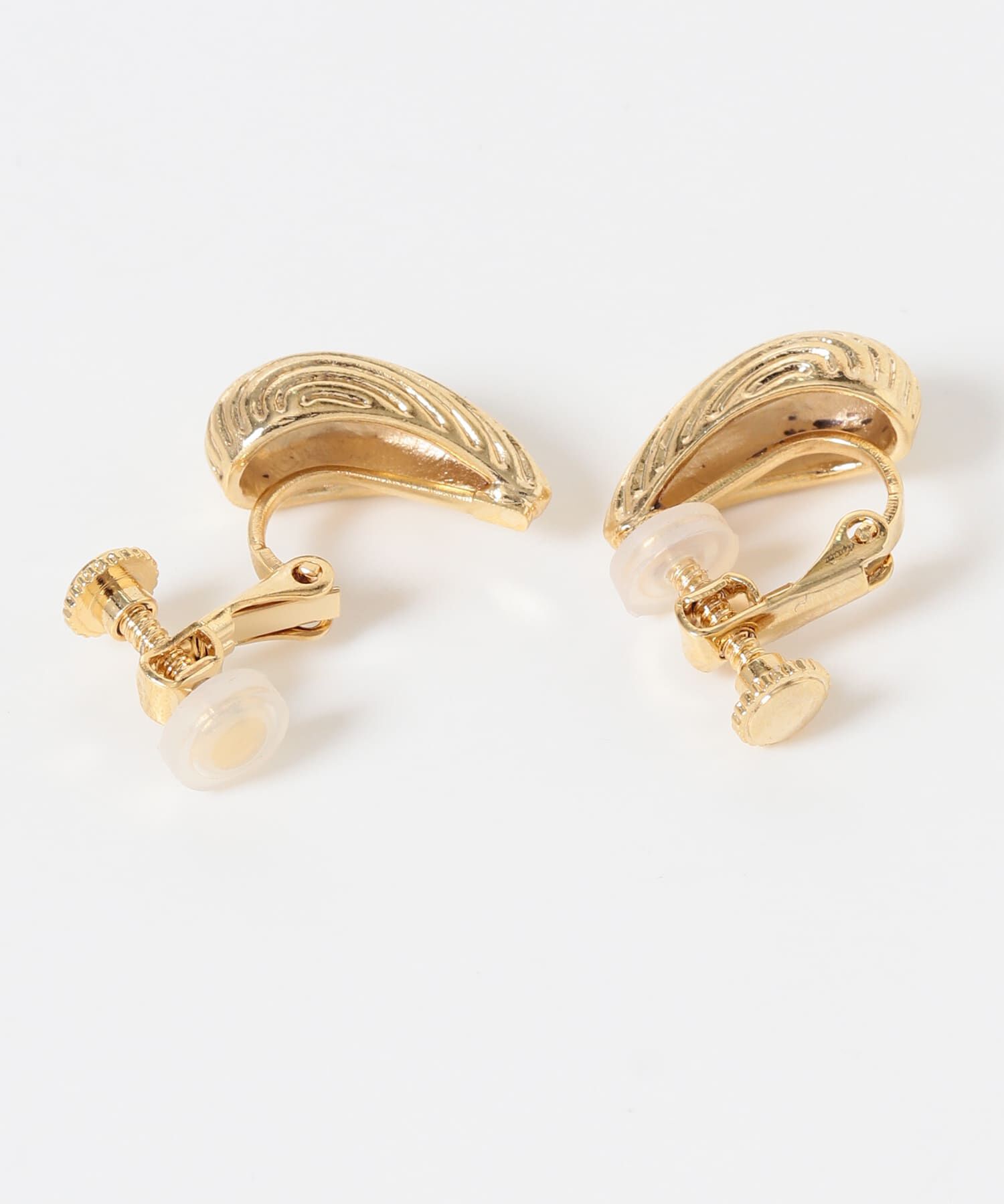 SMELLY「ラインメタルドロップイヤリング」|イヤリング|