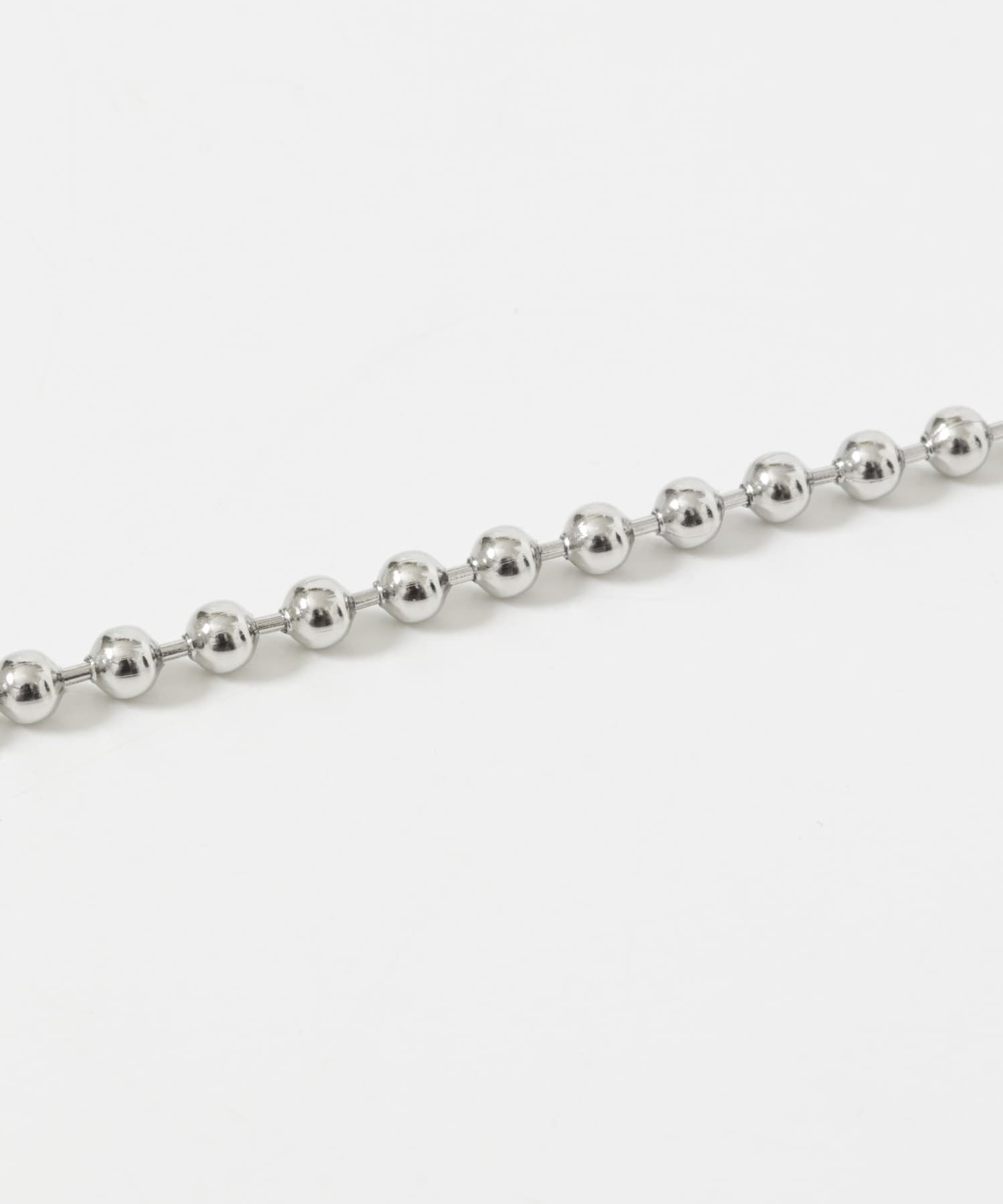 SMELLY「ステンレスボールチェーンネックレス」|ネックレス|