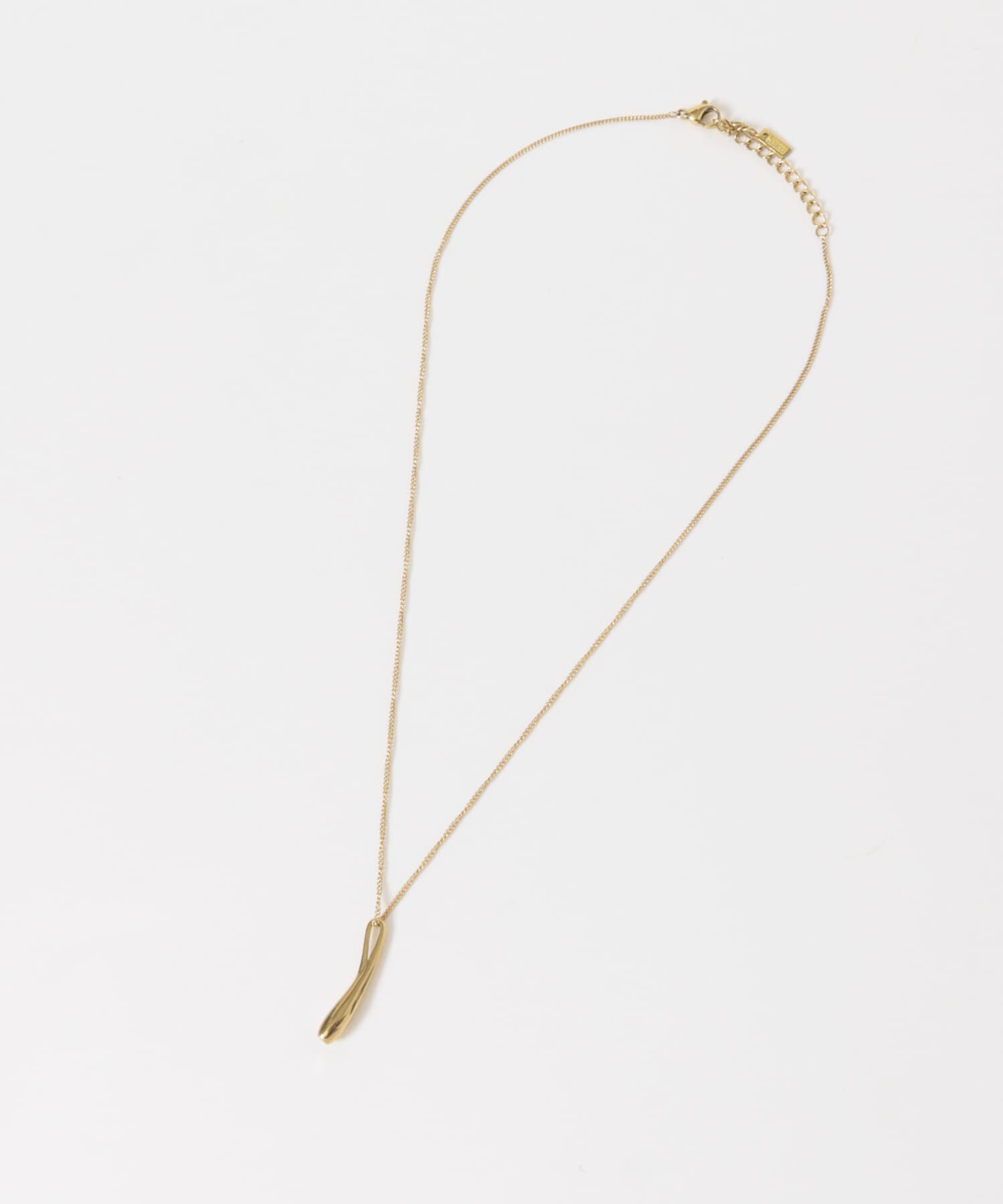 SMELLY「ステンレスニュアンスドロップトップネックレス」|ネックレス|