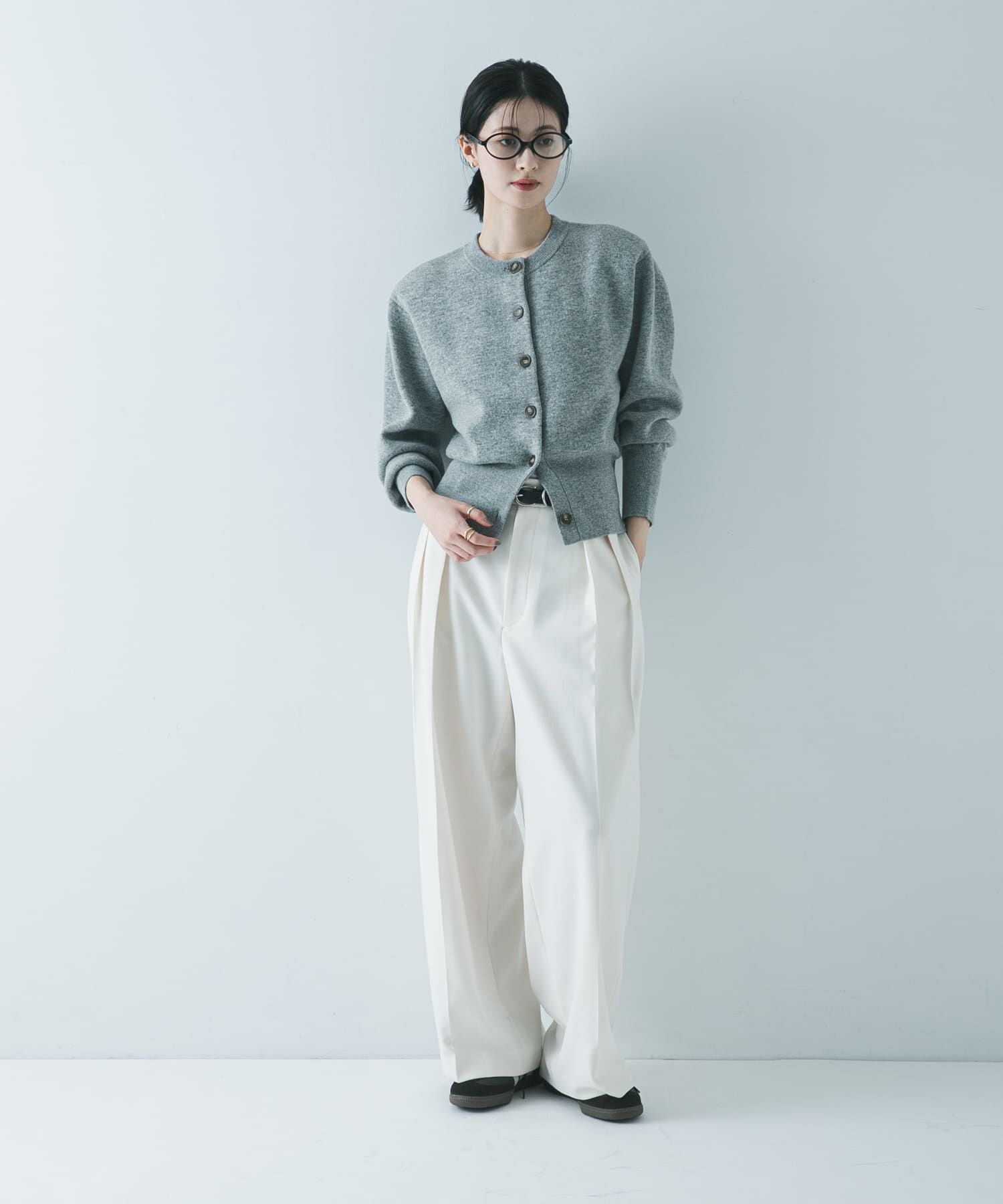 URBAN RESEARCH「『3サイズ展開』 ウールライクツータックワイドパンツ」|その他|