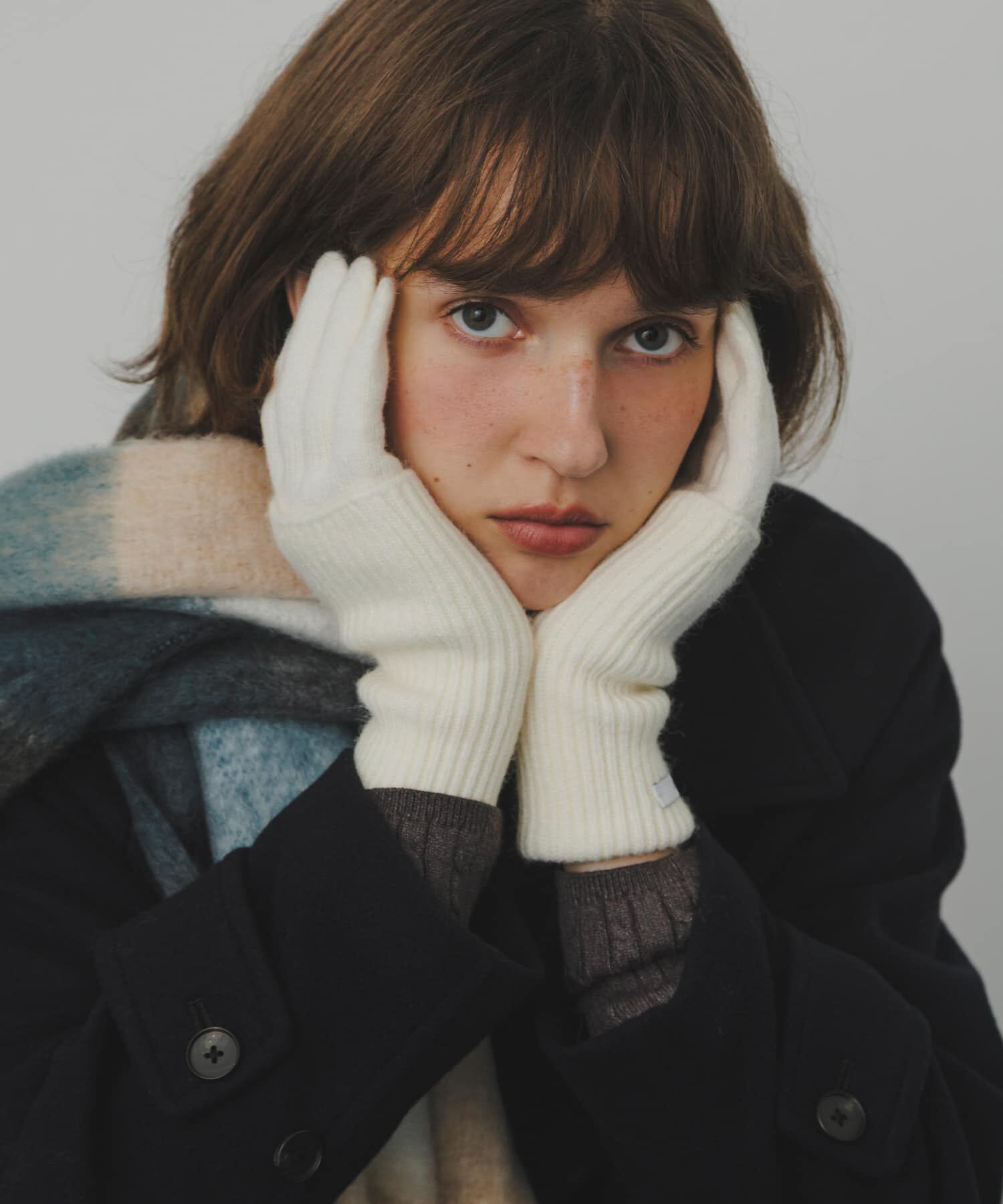 SMELLY「2WAYホールタッチグローブ」|手袋|