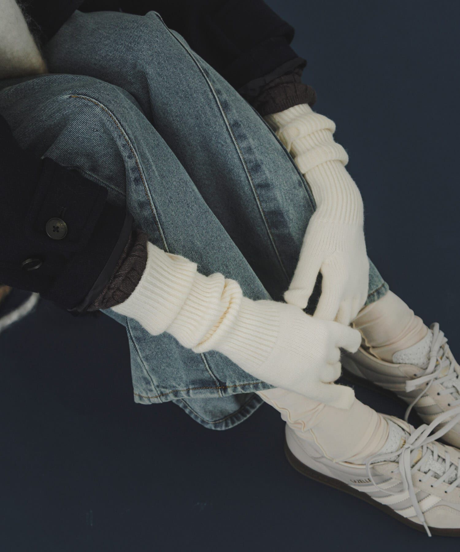 SMELLY「2WAYホールタッチグローブ」|手袋|