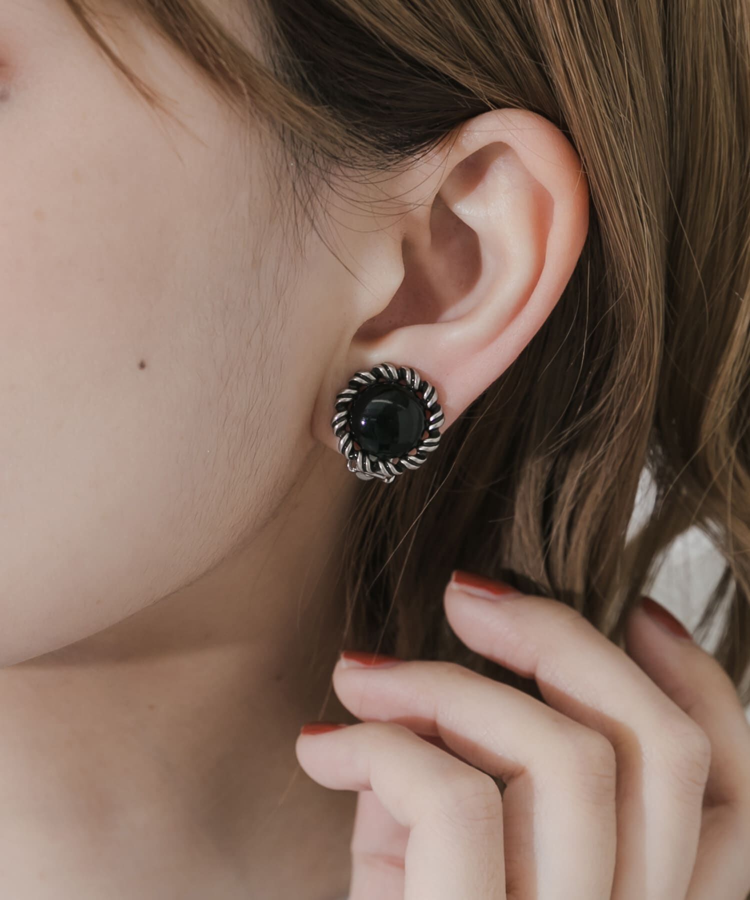 SMELLY「ヴィンテージライクサークルイヤリング」|イヤリング|