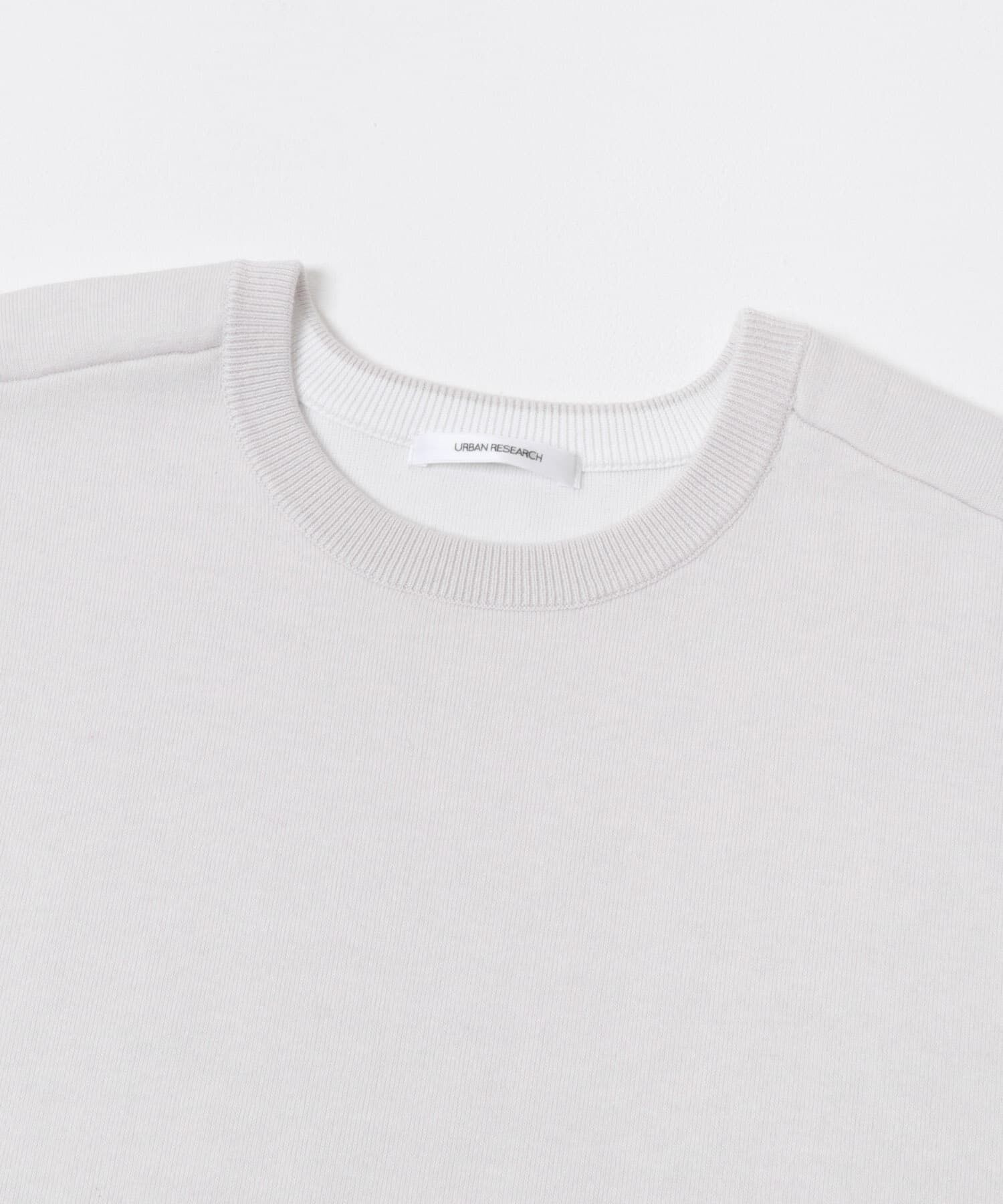 URBAN RESEARCH「ダブルフェイスクルーネックニット」|ニット・セーター|