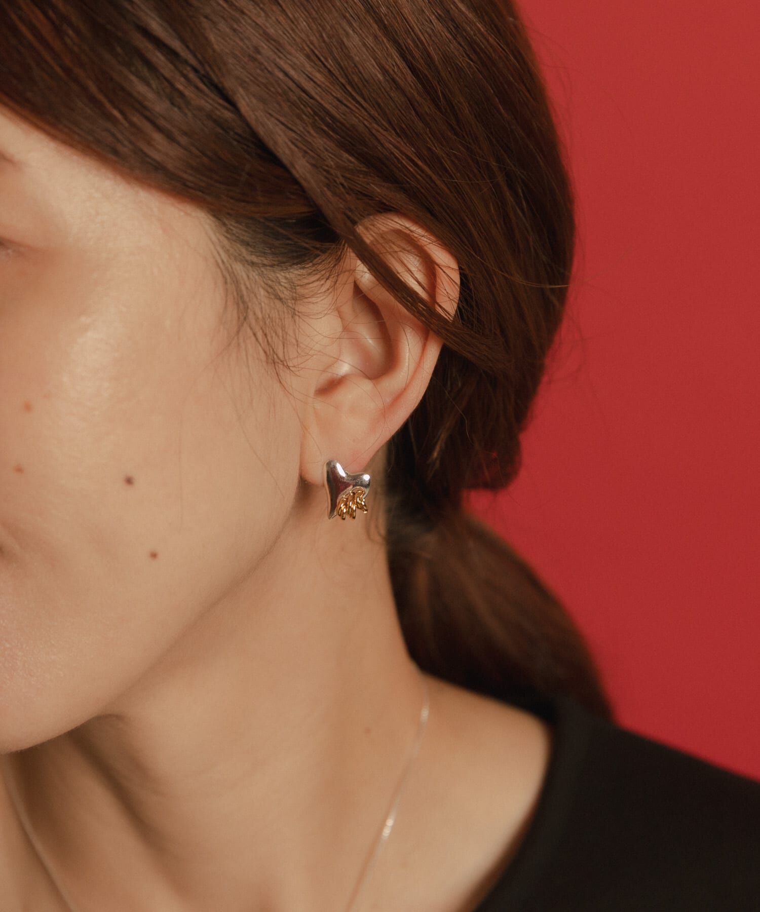 Sonny Label 「LAPUIS　Coil Heart　ピアス」|ピアス|ゴールド系その他