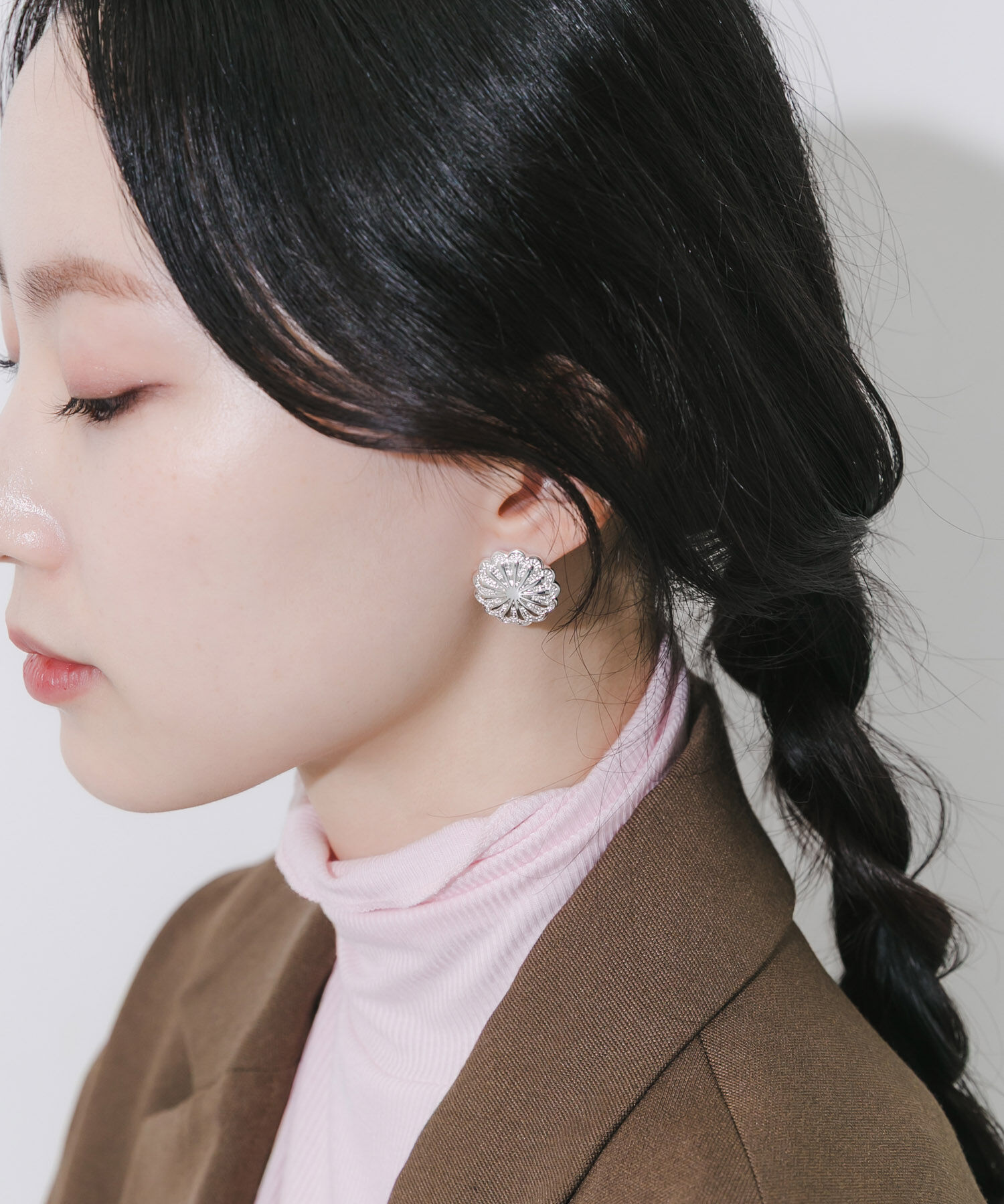 SMELLY「コンチョピアス」|ピアス|シルバー