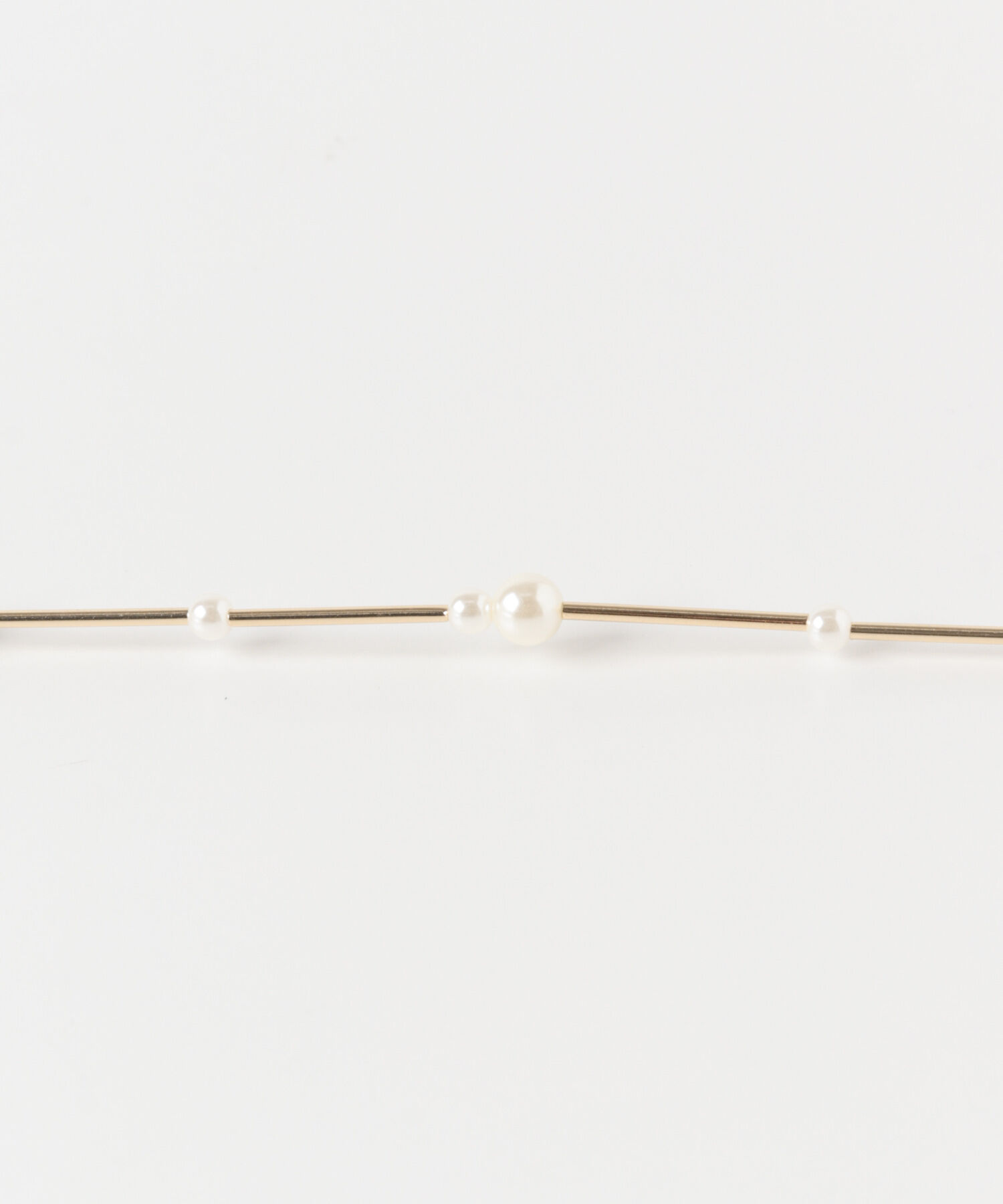 SMELLY「パールメタルバーネックレス」|ネックレス|