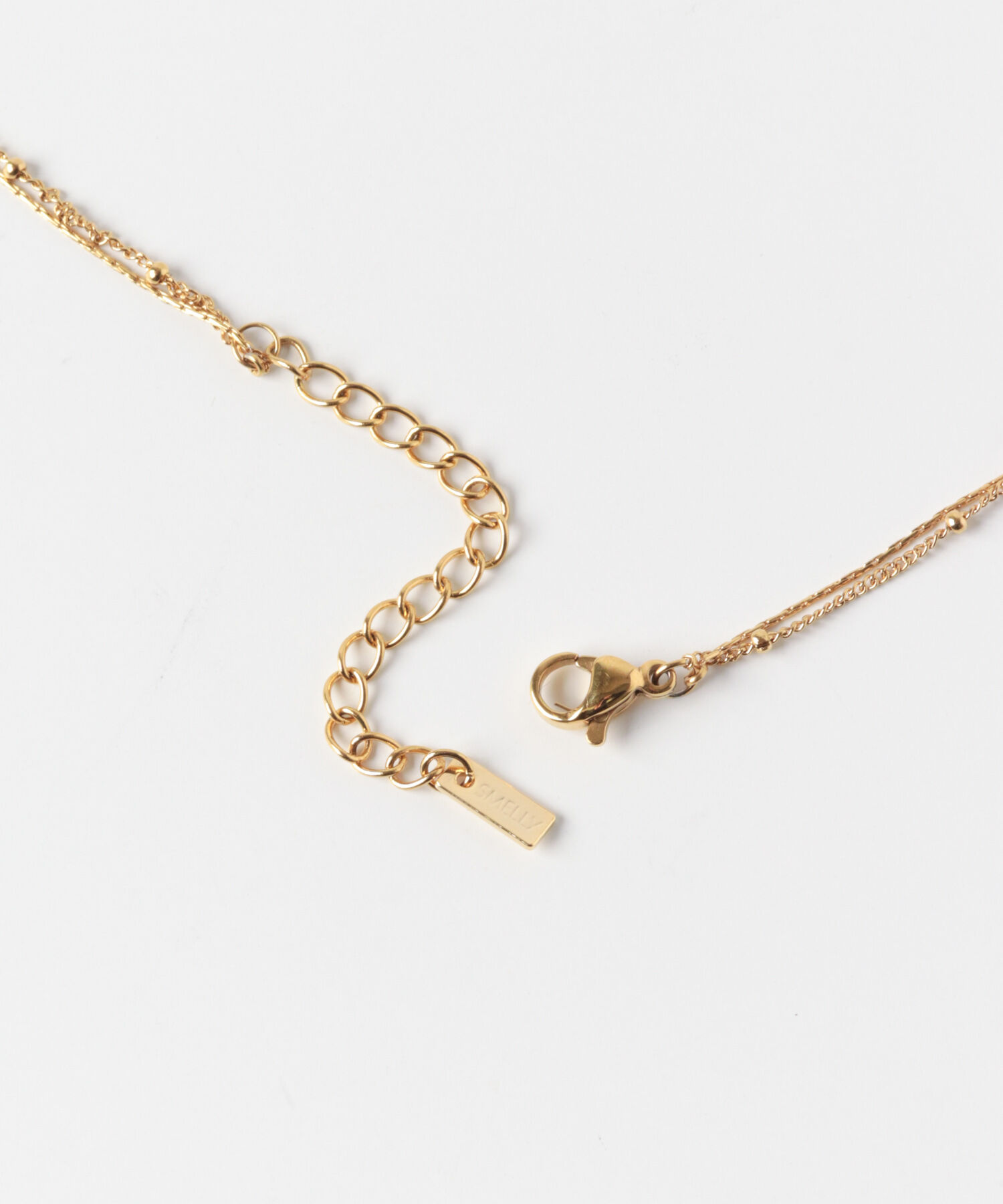 SMELLY「ステンレススリムチェーンレイヤードネックレス」|ネックレス|