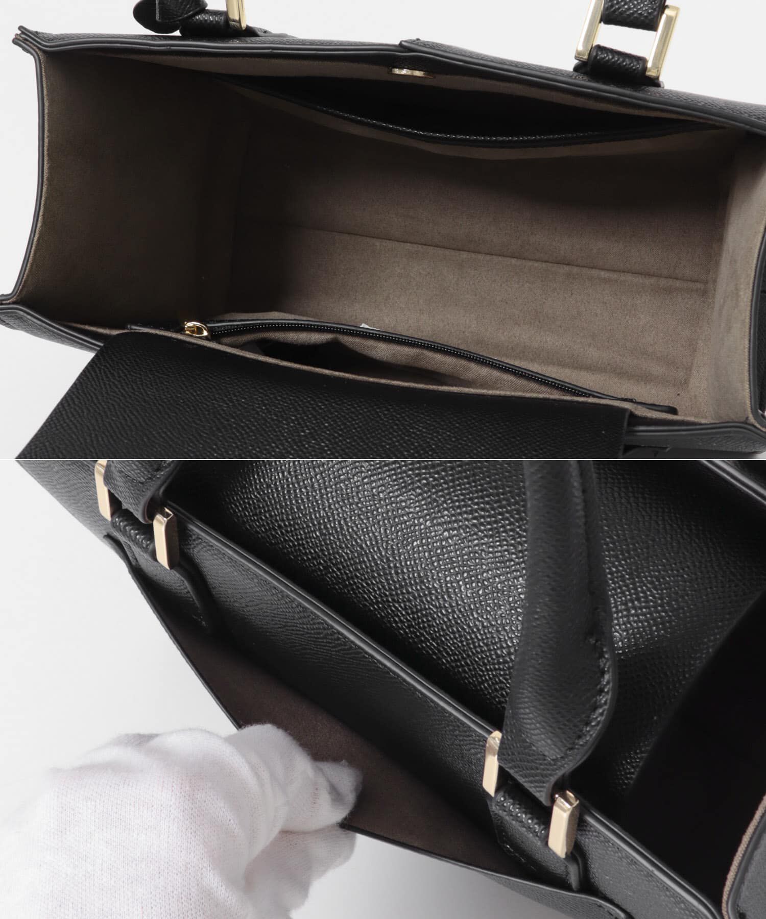 RODE SKO「3セットチャームスクエアバッグ」|ハンドバッグ|