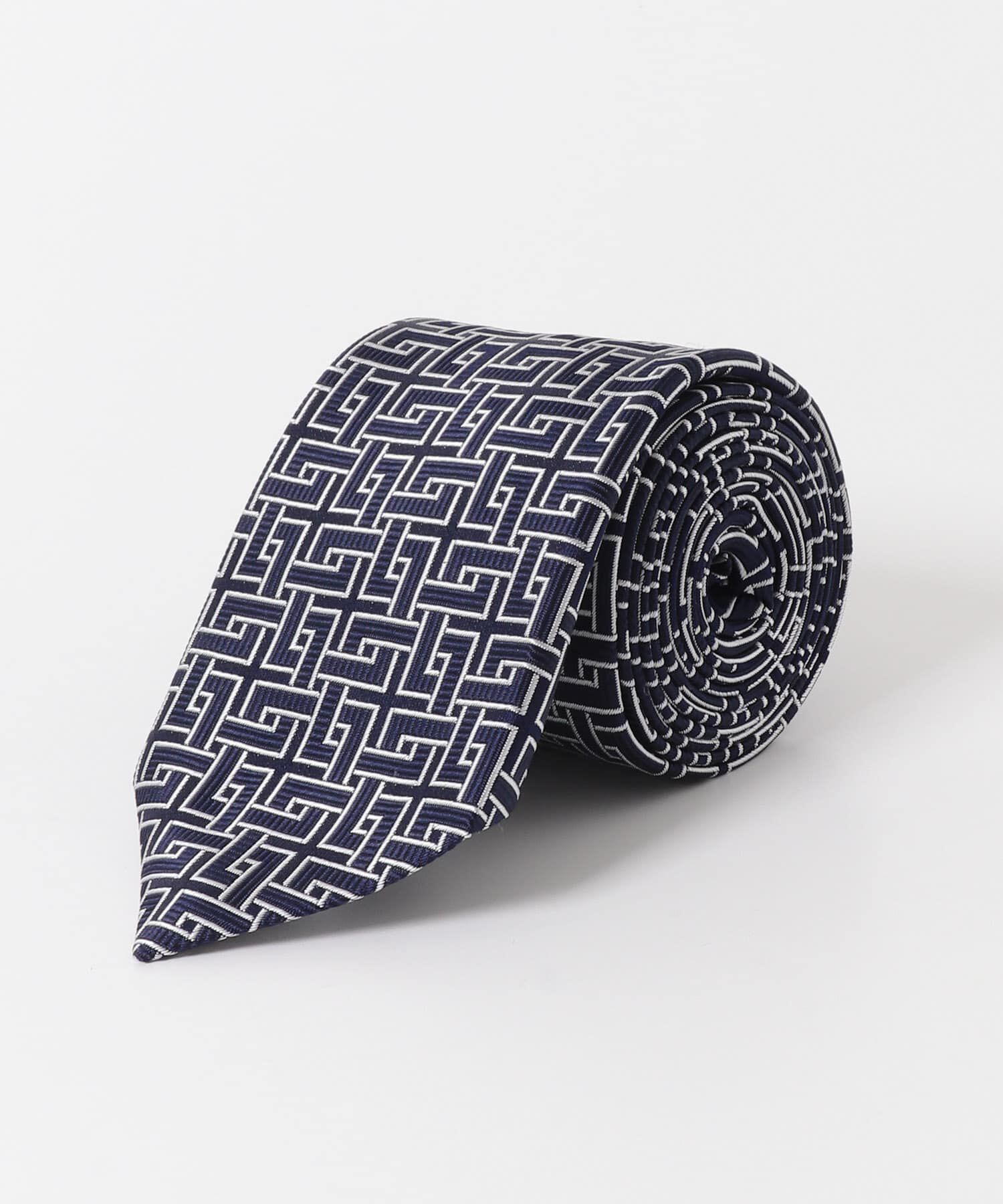 URBAN RESEARCH DOORS「LIFE STYLE TAILOR　26SS国内タイ幾何学1」|ネクタイ・蝶ネクタイ|