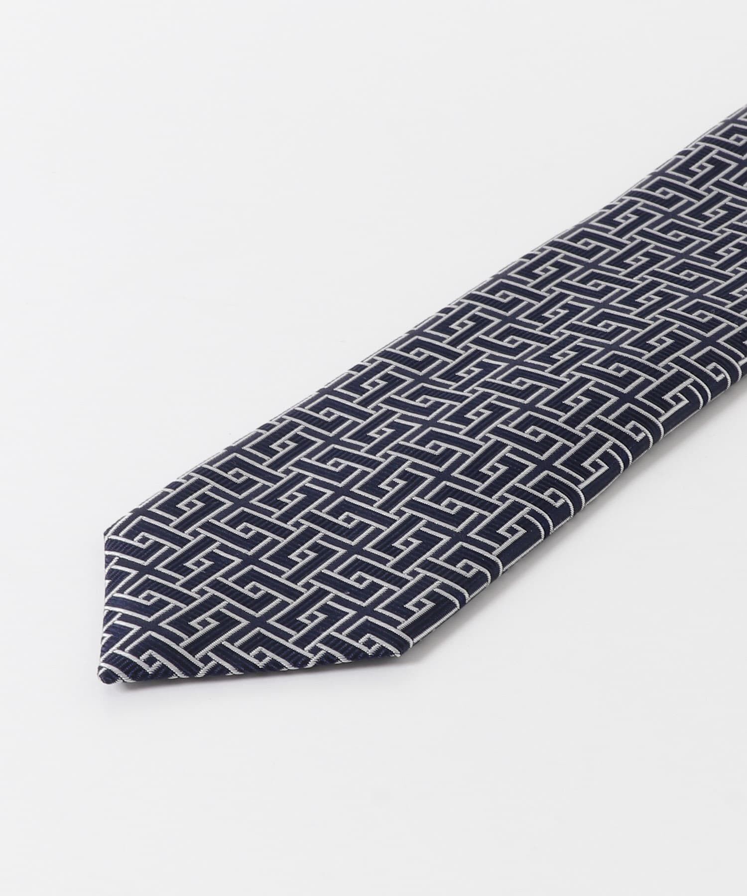 URBAN RESEARCH DOORS「LIFE STYLE TAILOR　26SS国内タイ幾何学1」|ネクタイ・蝶ネクタイ|