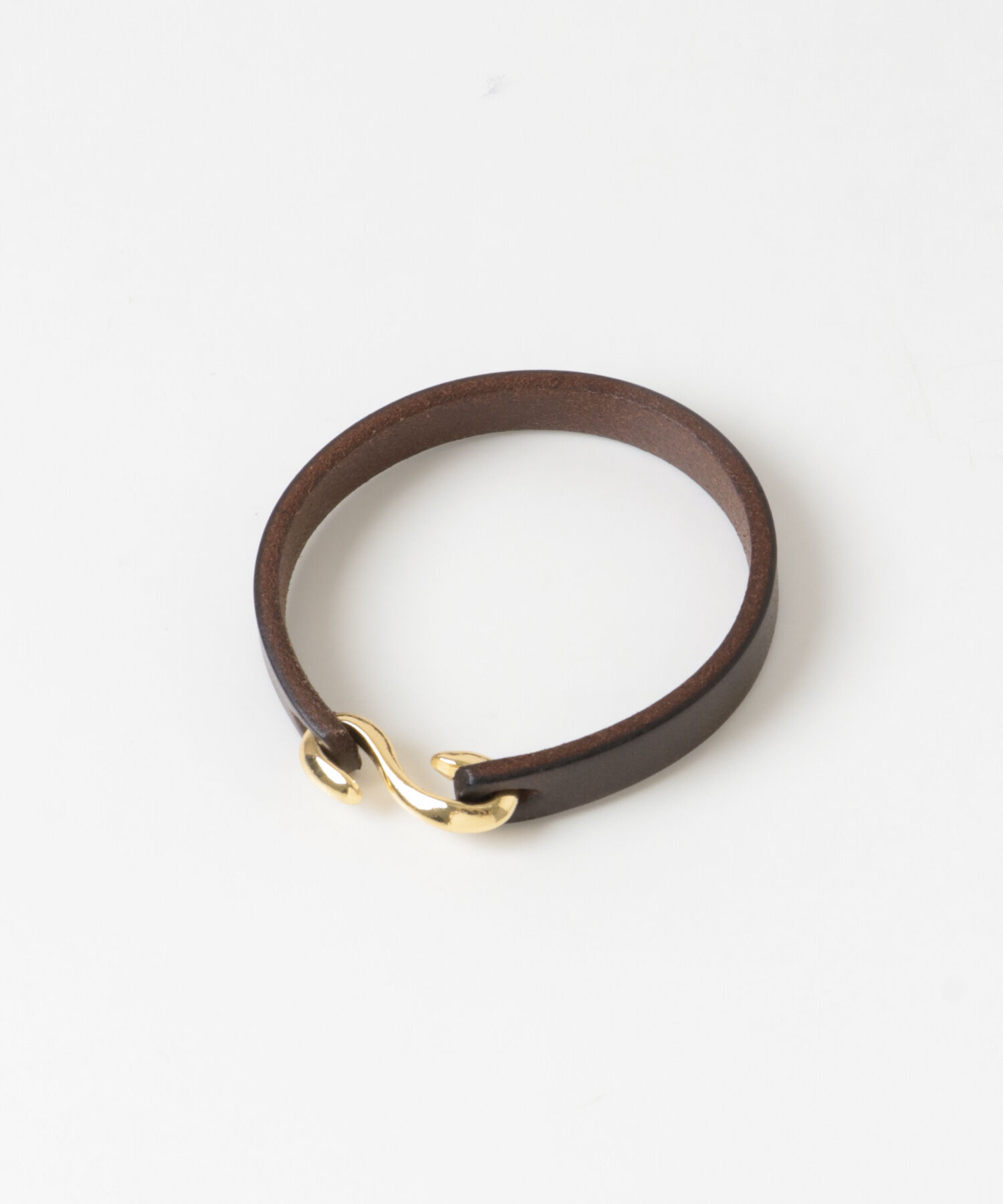 SMELLY「レザーフックブレスレット」|ブレスレット・バングル|