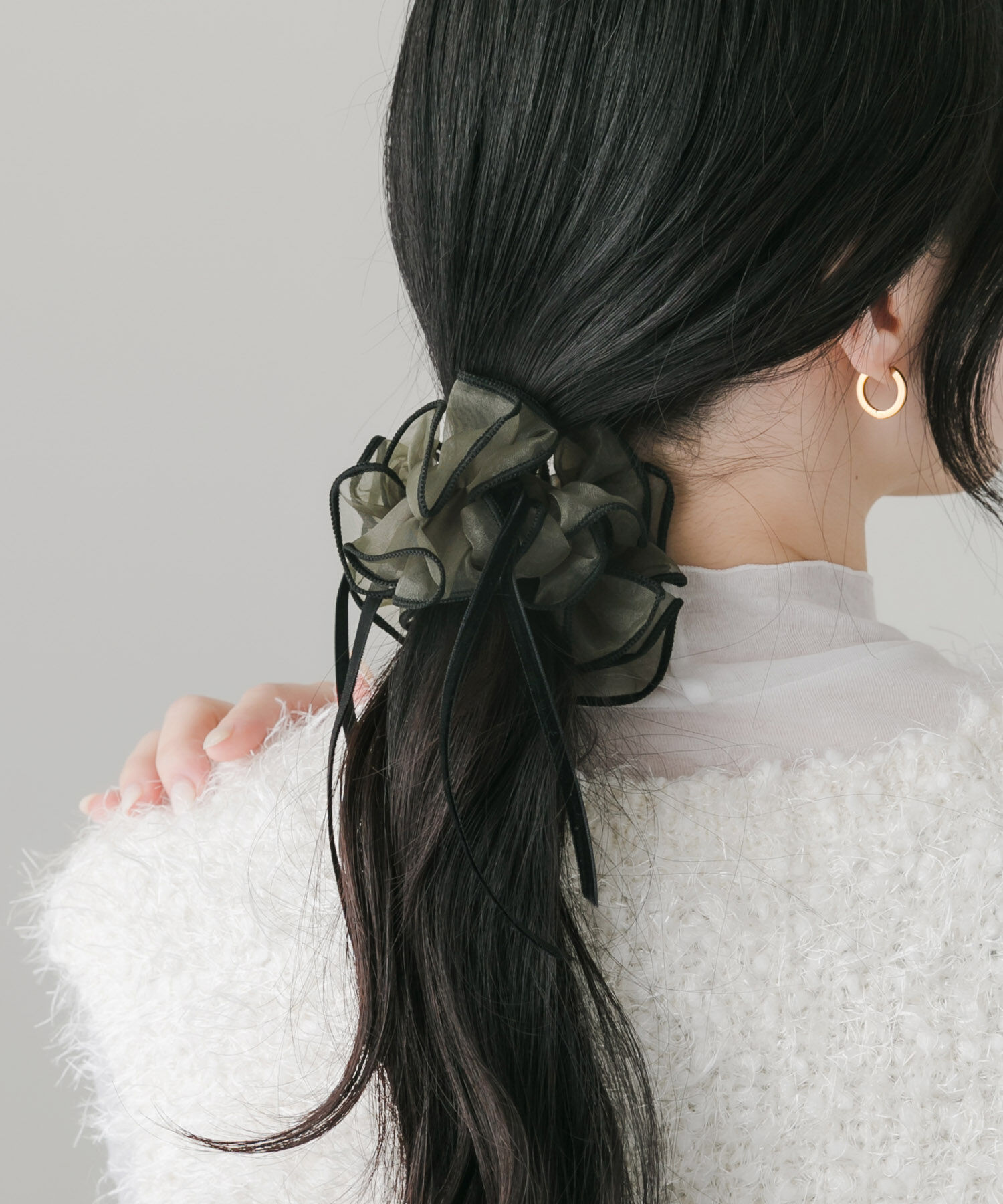 SMELLY「ベロアリボンシアーヘアカフ」|その他|