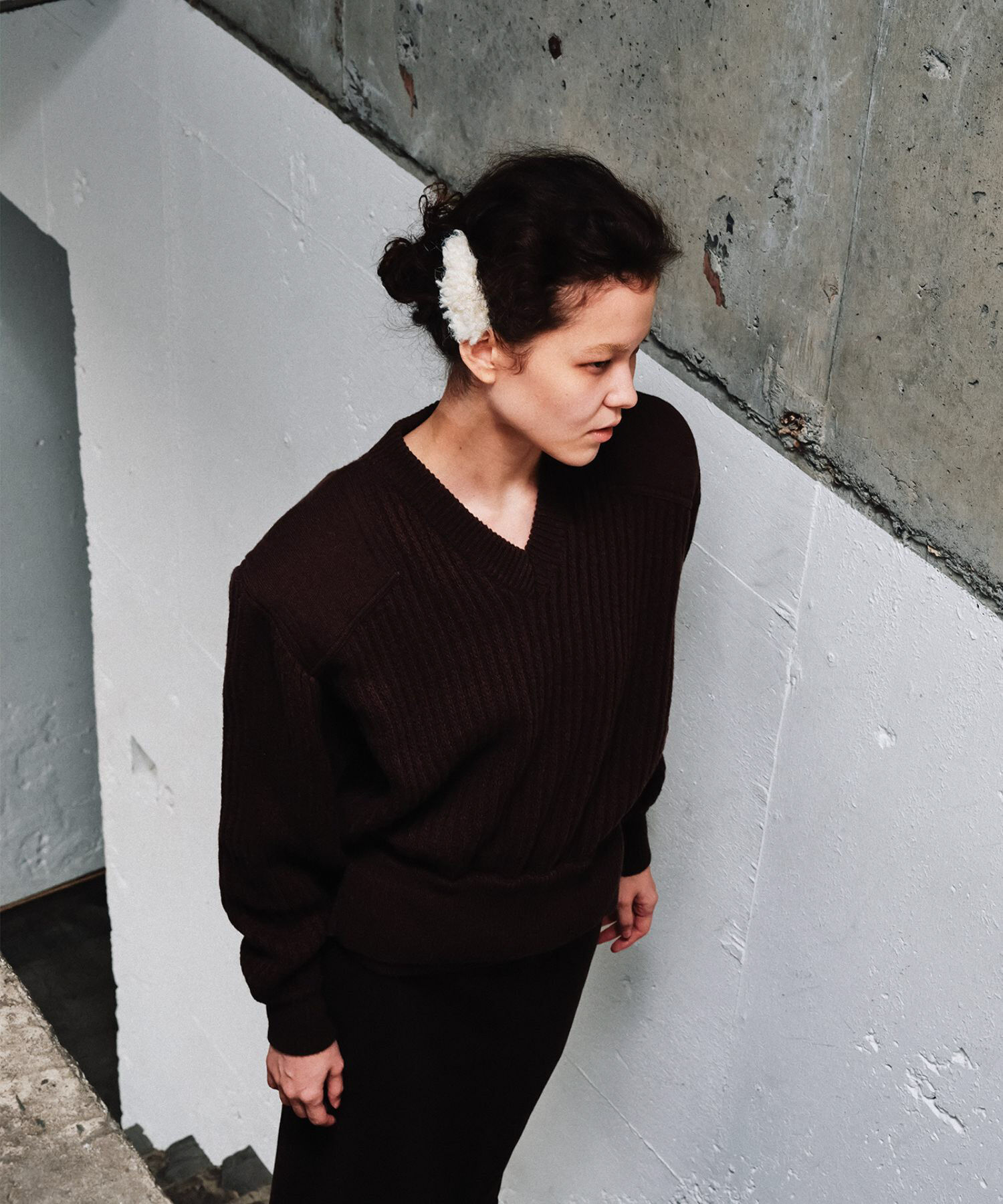 URBAN RESEARCH ROSSO「heyep　Fluffy Clips-2 Piece Set」|その他|ホワイト